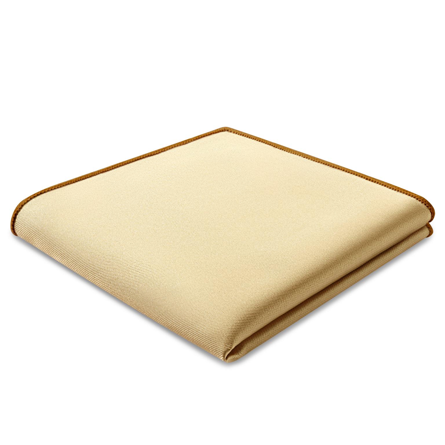 Champagne Satin Pocket Square Champagne Satin Pocket Square