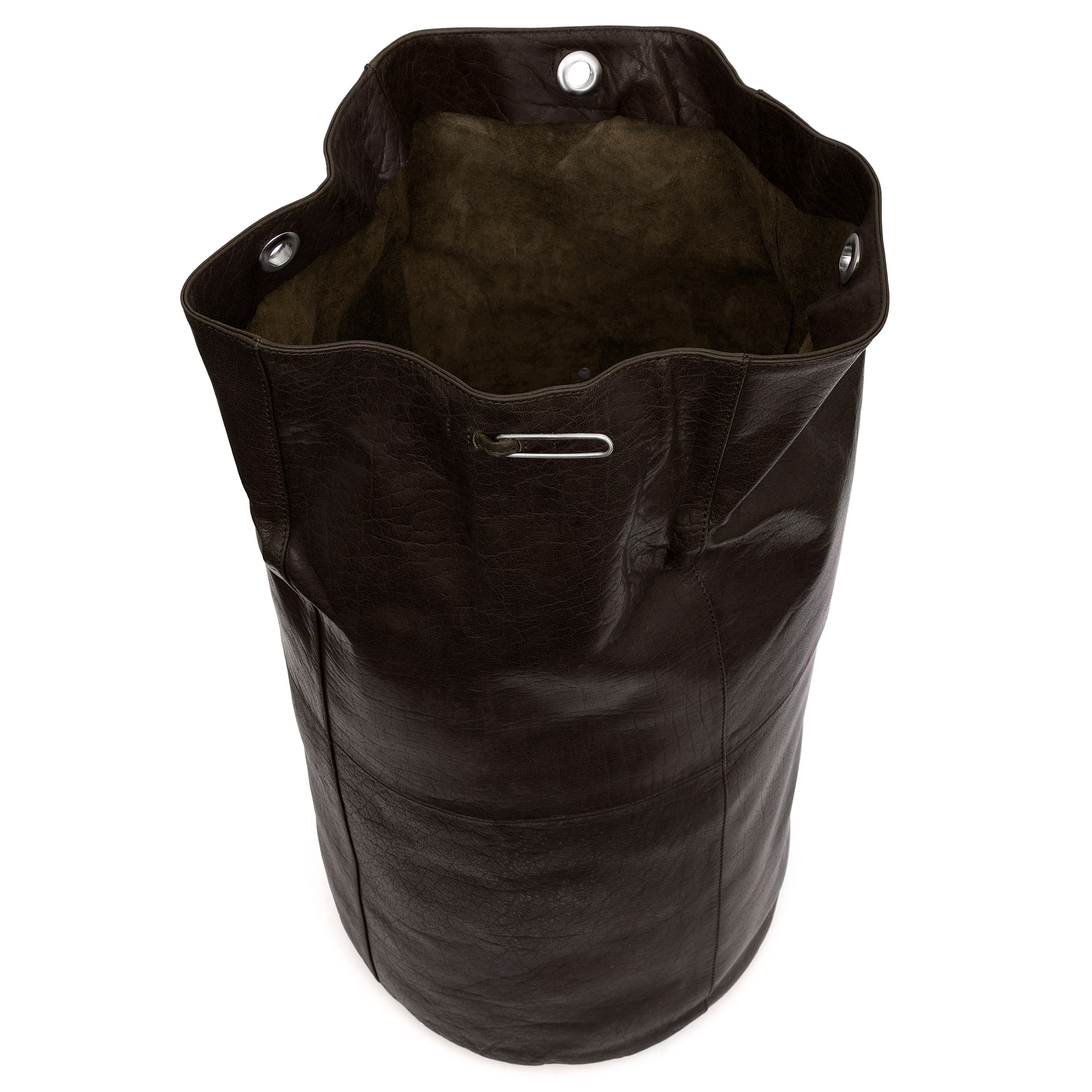 Geantă sport Duffel Montreal Classic din piele maro - 9