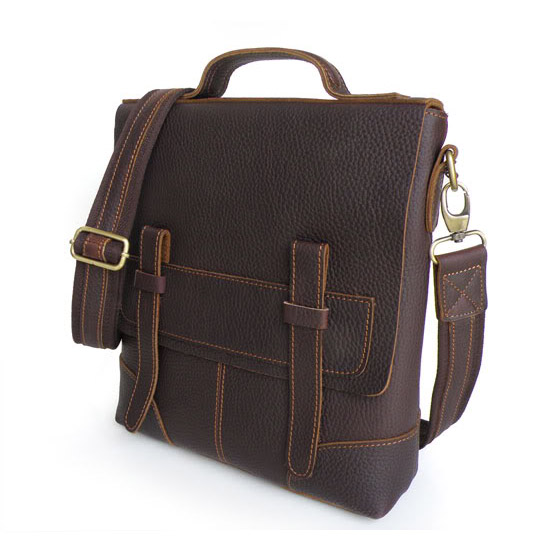 Massim Brun Läderväska - 2