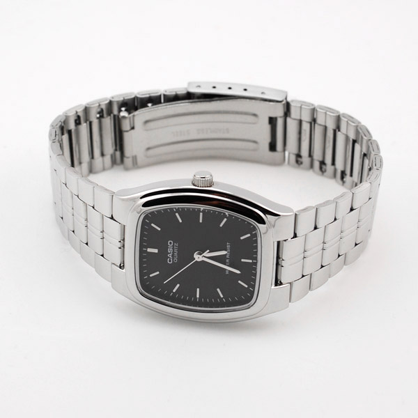 Stilrent Stål/Sort Casio Ur - 2