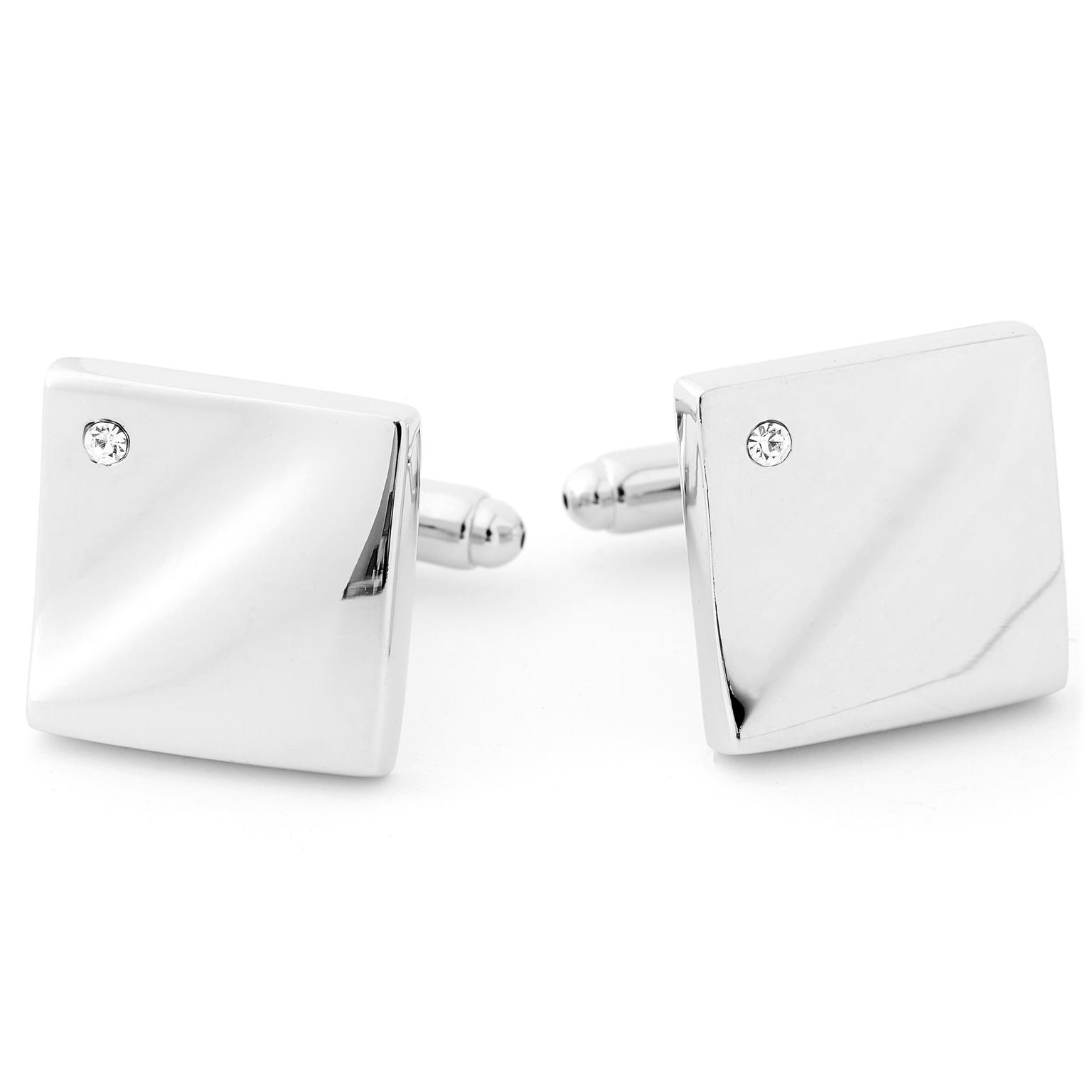 Single Stone Cufflinks Single Stone Cufflinks
