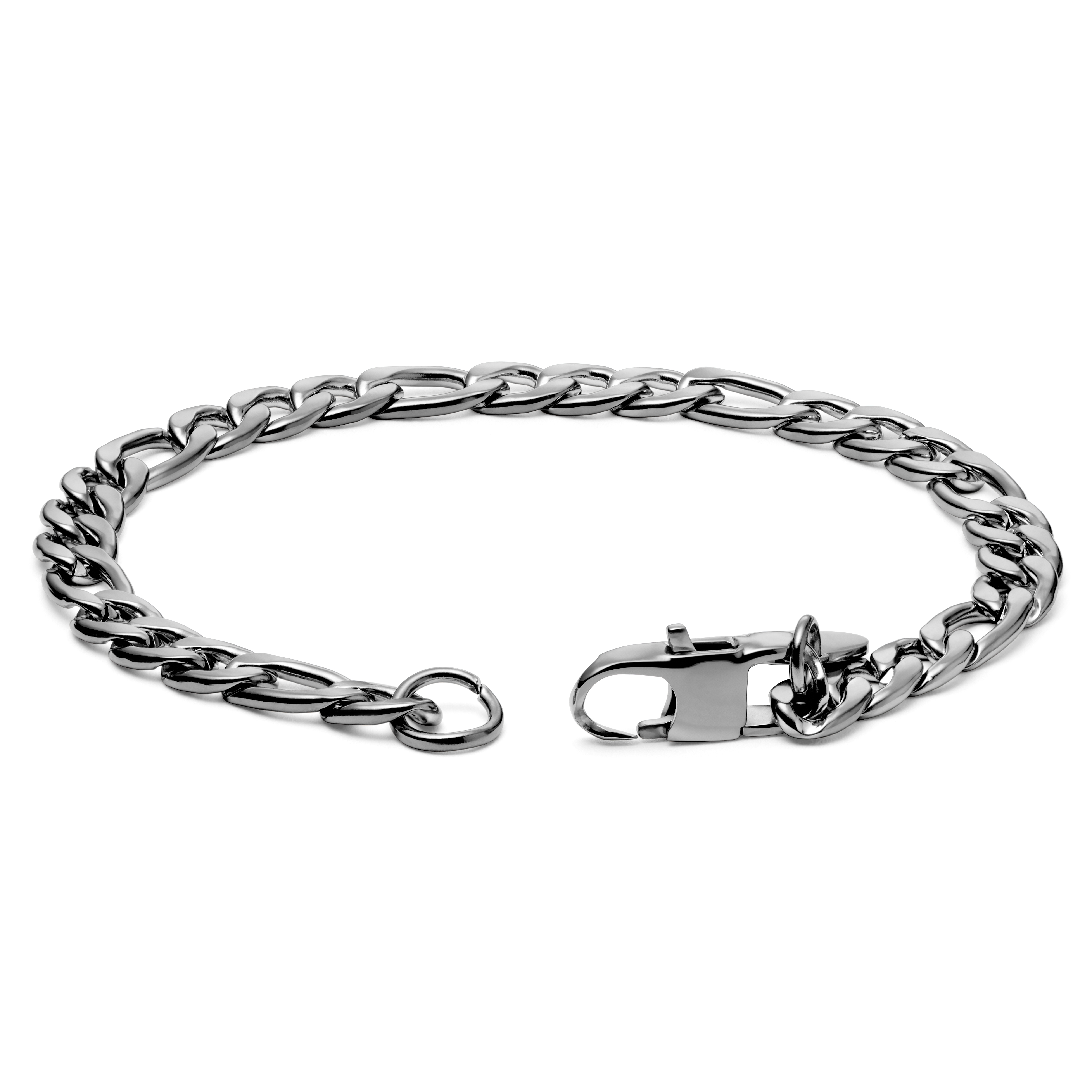 Figarokette Armband Silberfarben Cosmo Amager - 2