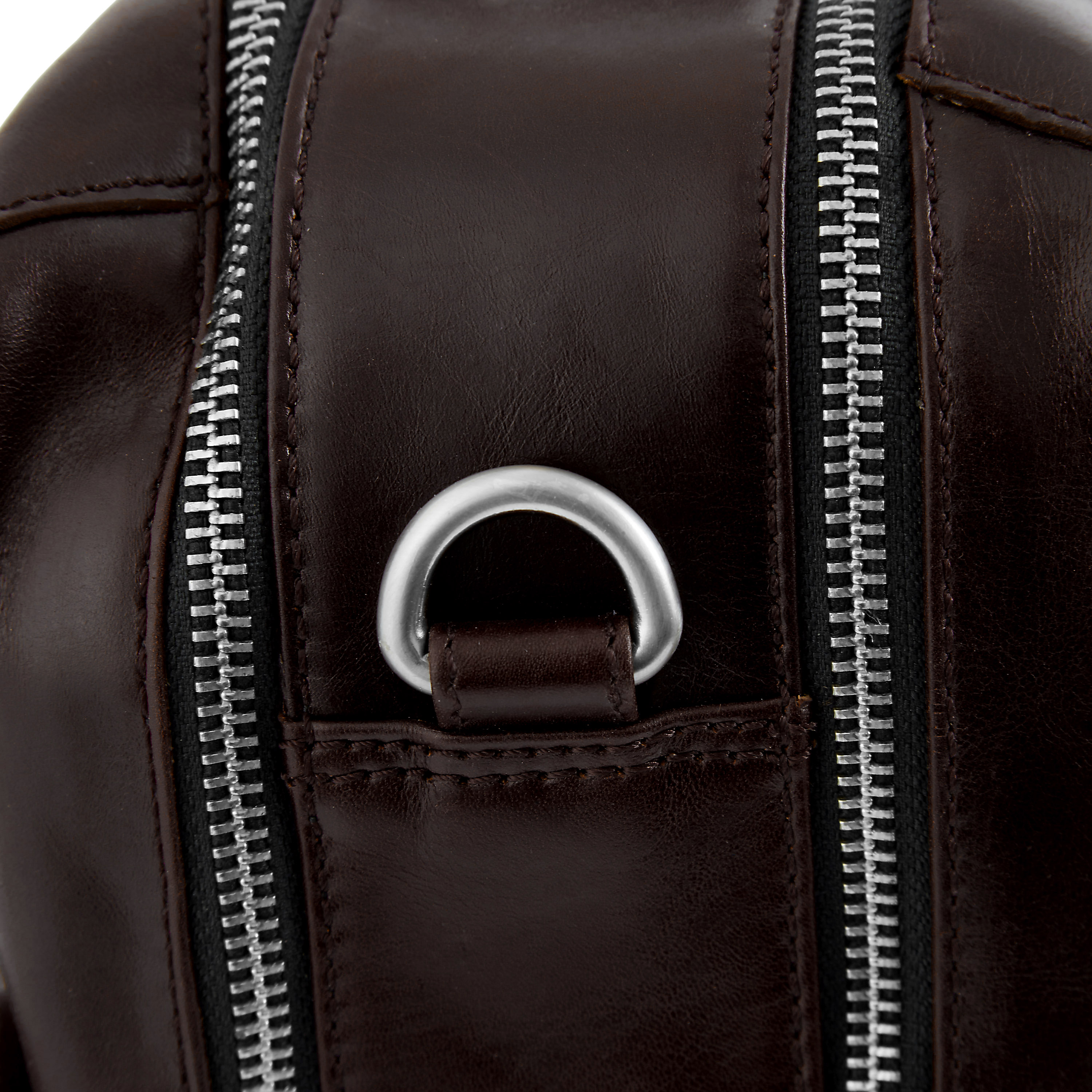 Голяма тъмнокафява чанта за през рамо Jasper - 3