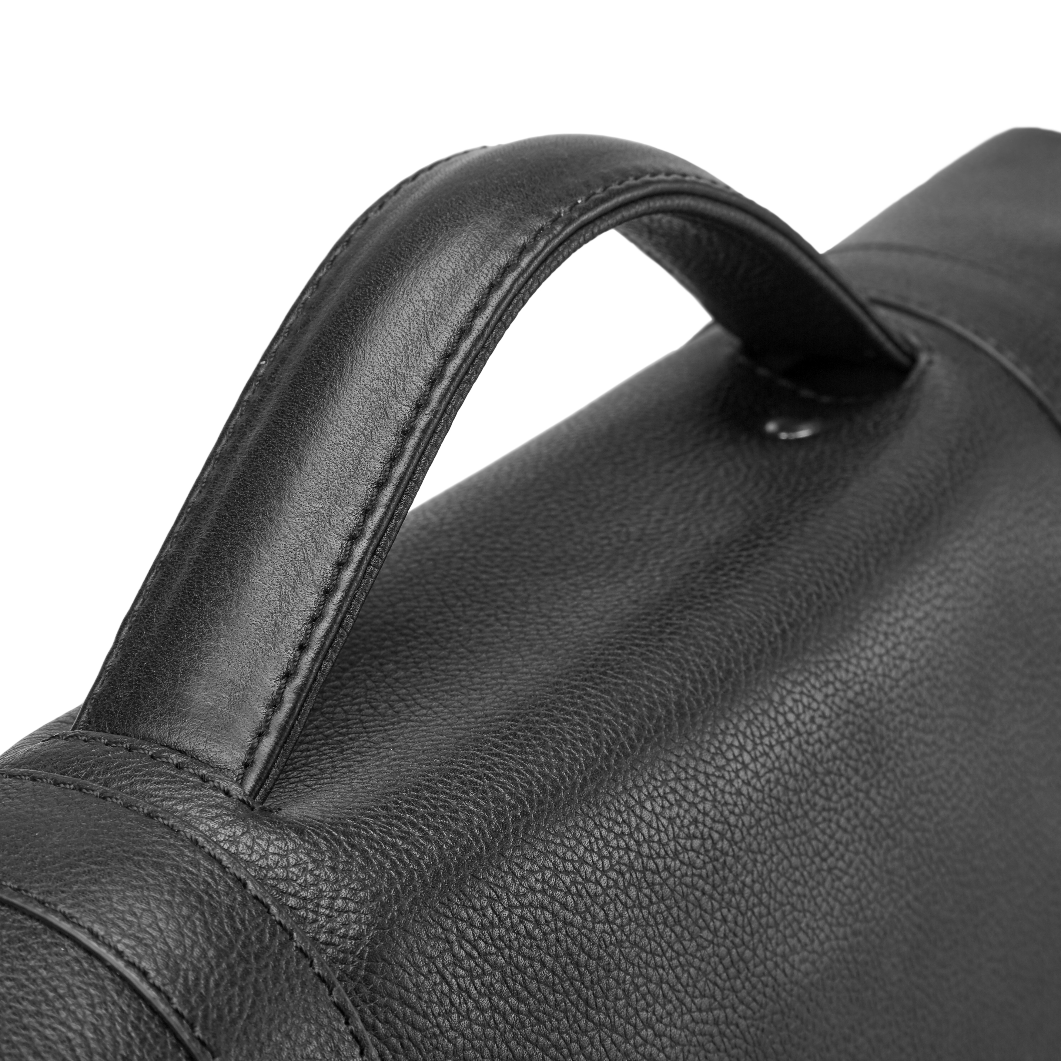 Bandolera de cuero negro Sam - 7