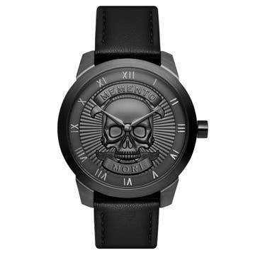 Memento Mori | Quang's Limited Edition Black & Gunmetal Stainless Steel Watch - The Eye