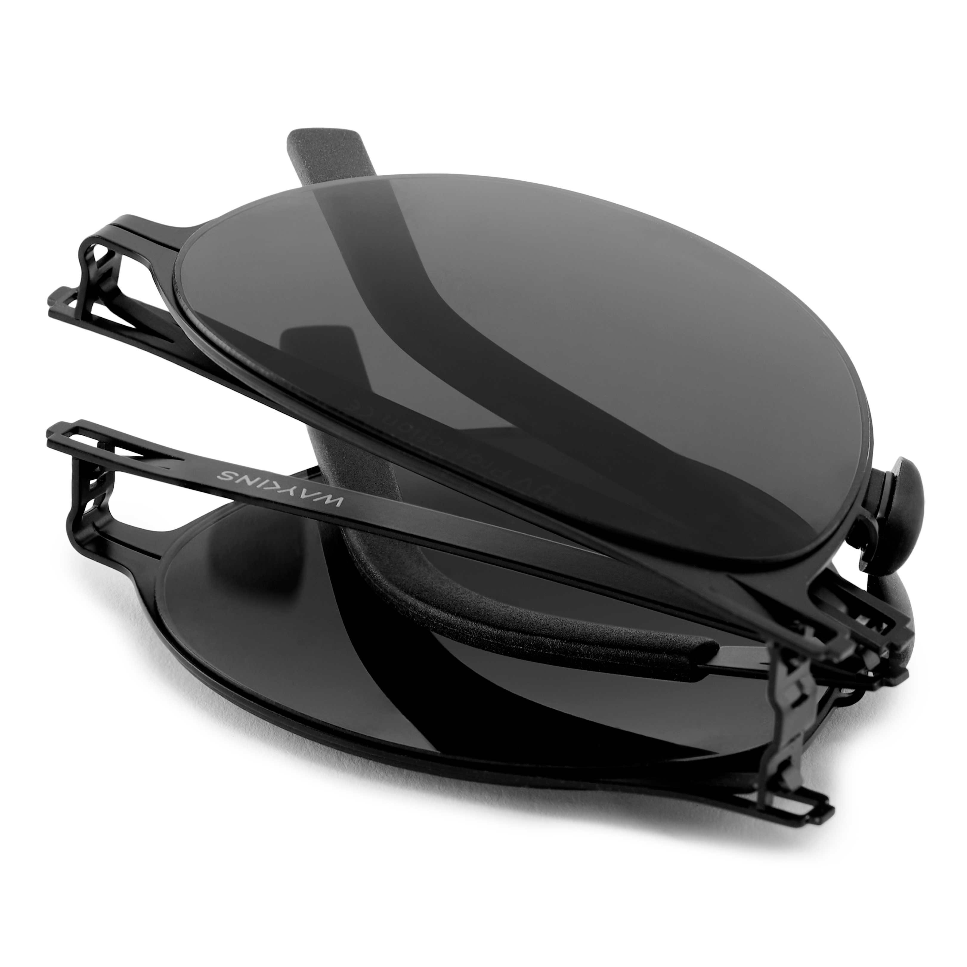 Skládací sluneční brýle Whitmore Thea v černé barvě - 3