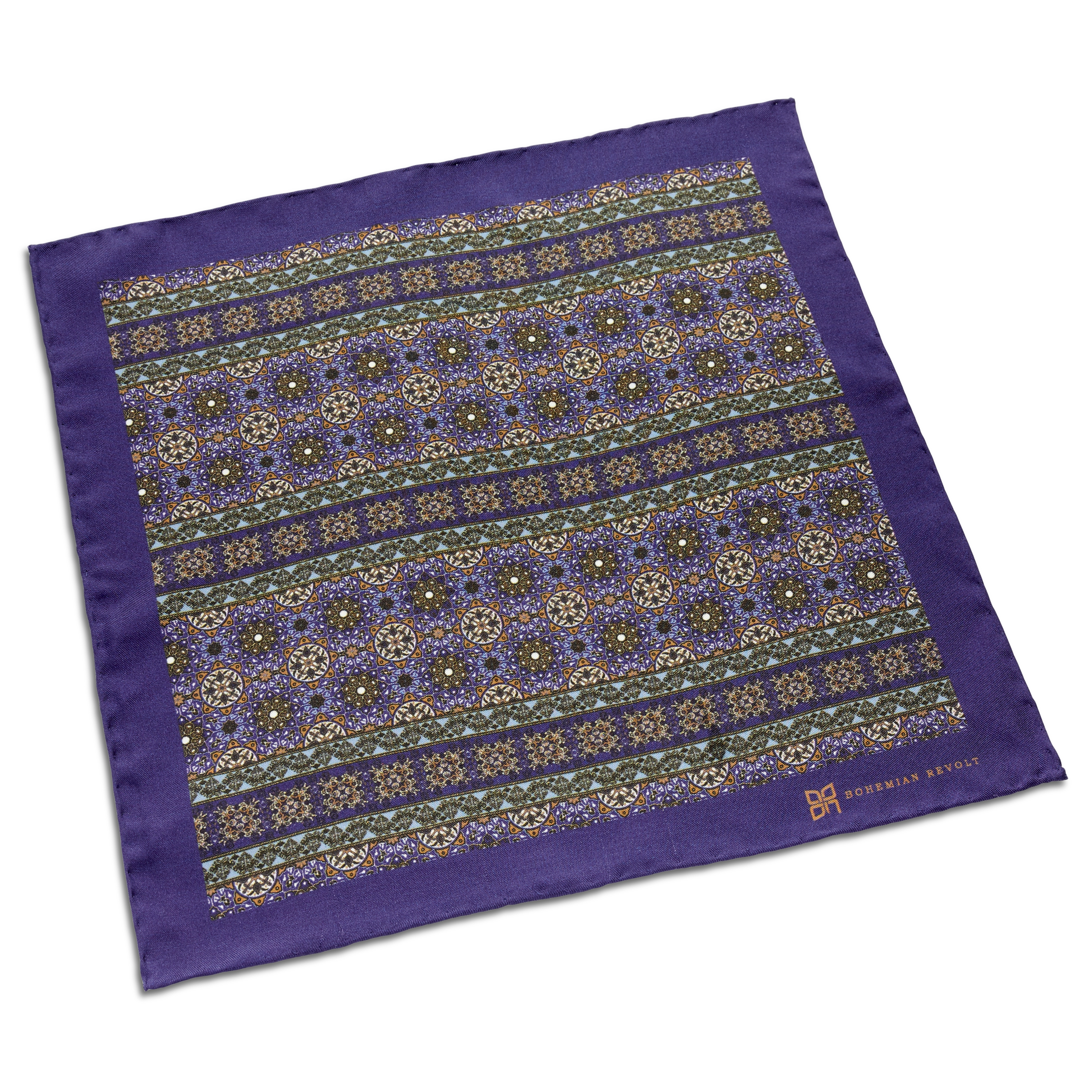 Копринена кърпичка за сако Bron Brux - 2