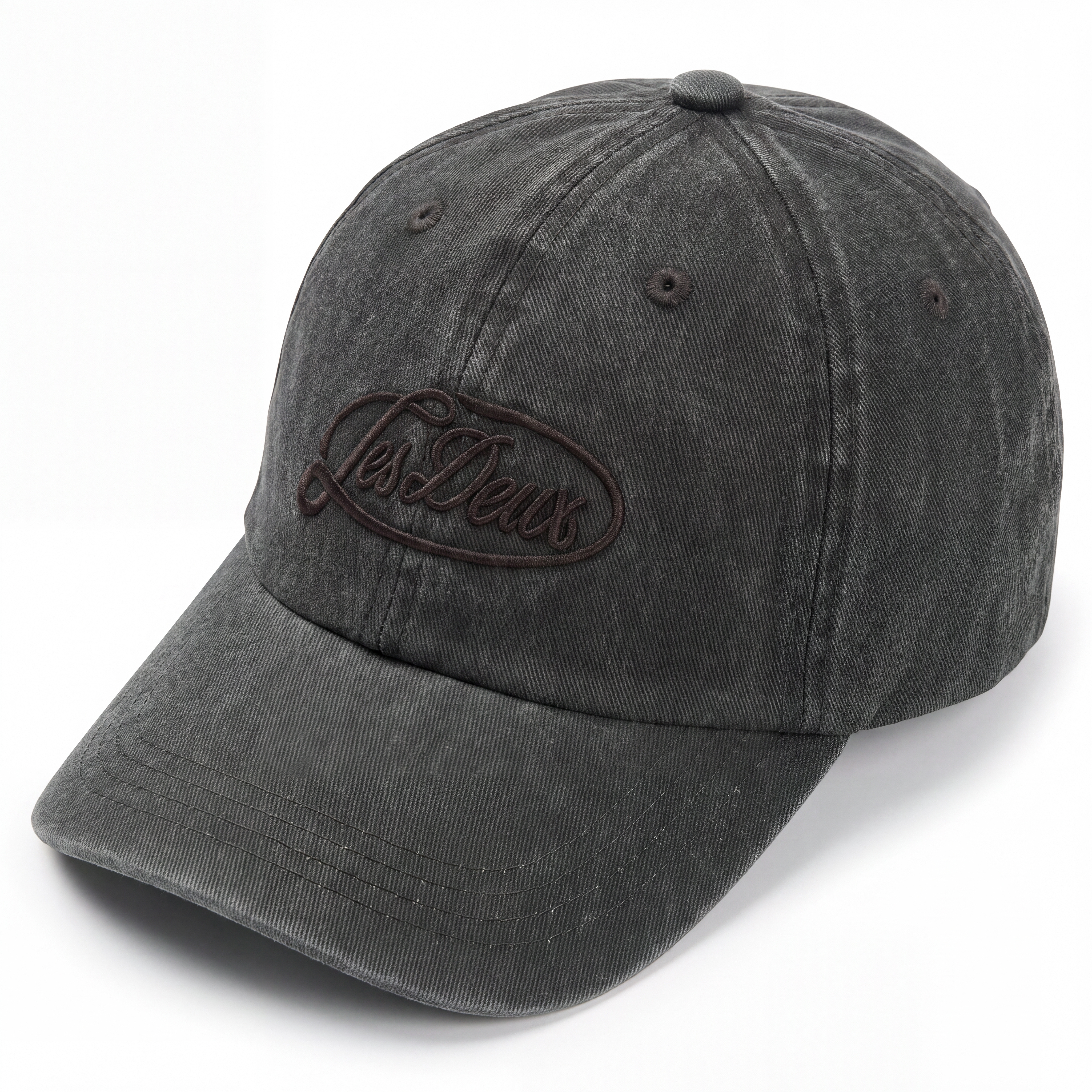 Les Deux | Black Swirl Dad Cap