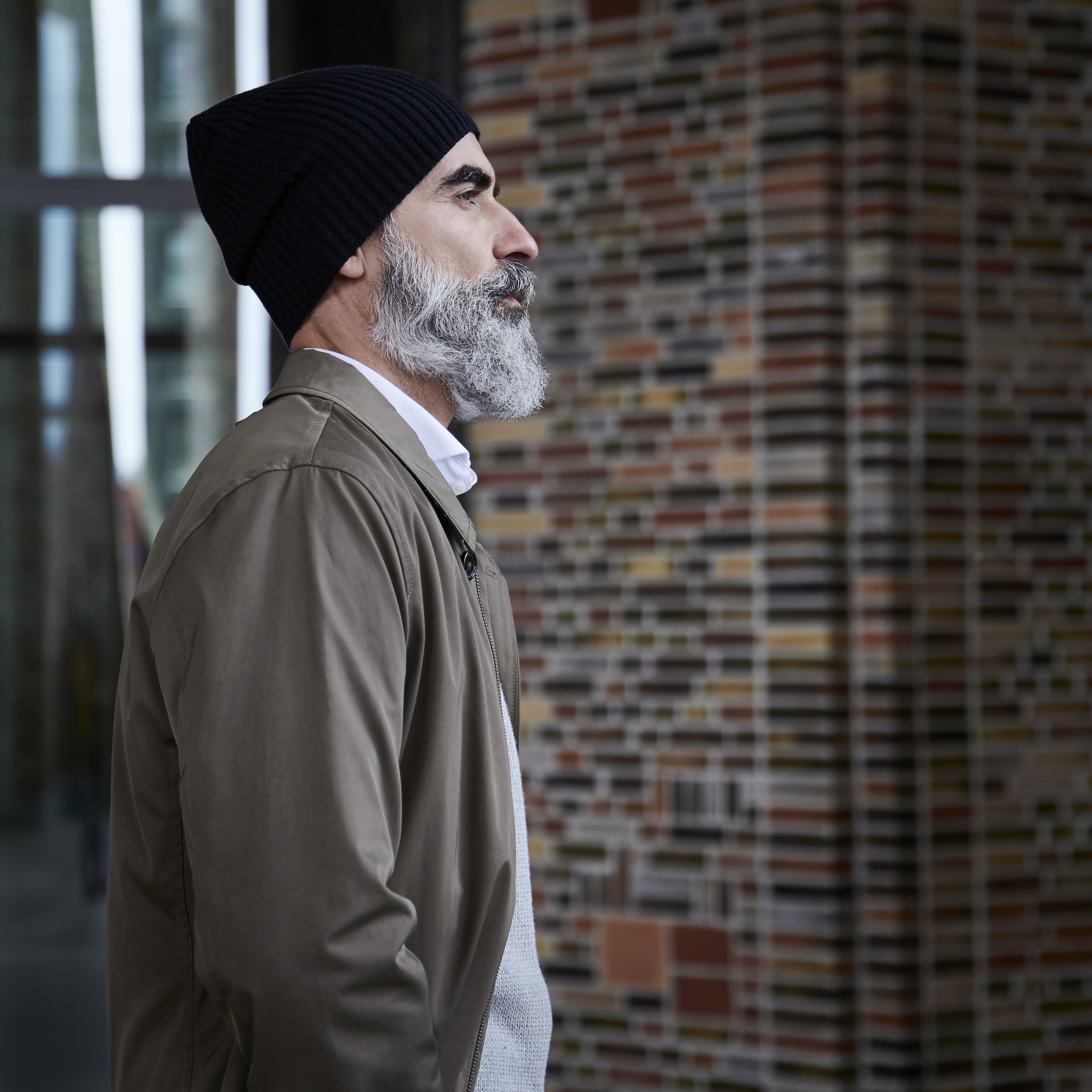 Kristian Kite Beanie Schwarz Leicht Aus Bio Baumwolle  - 6