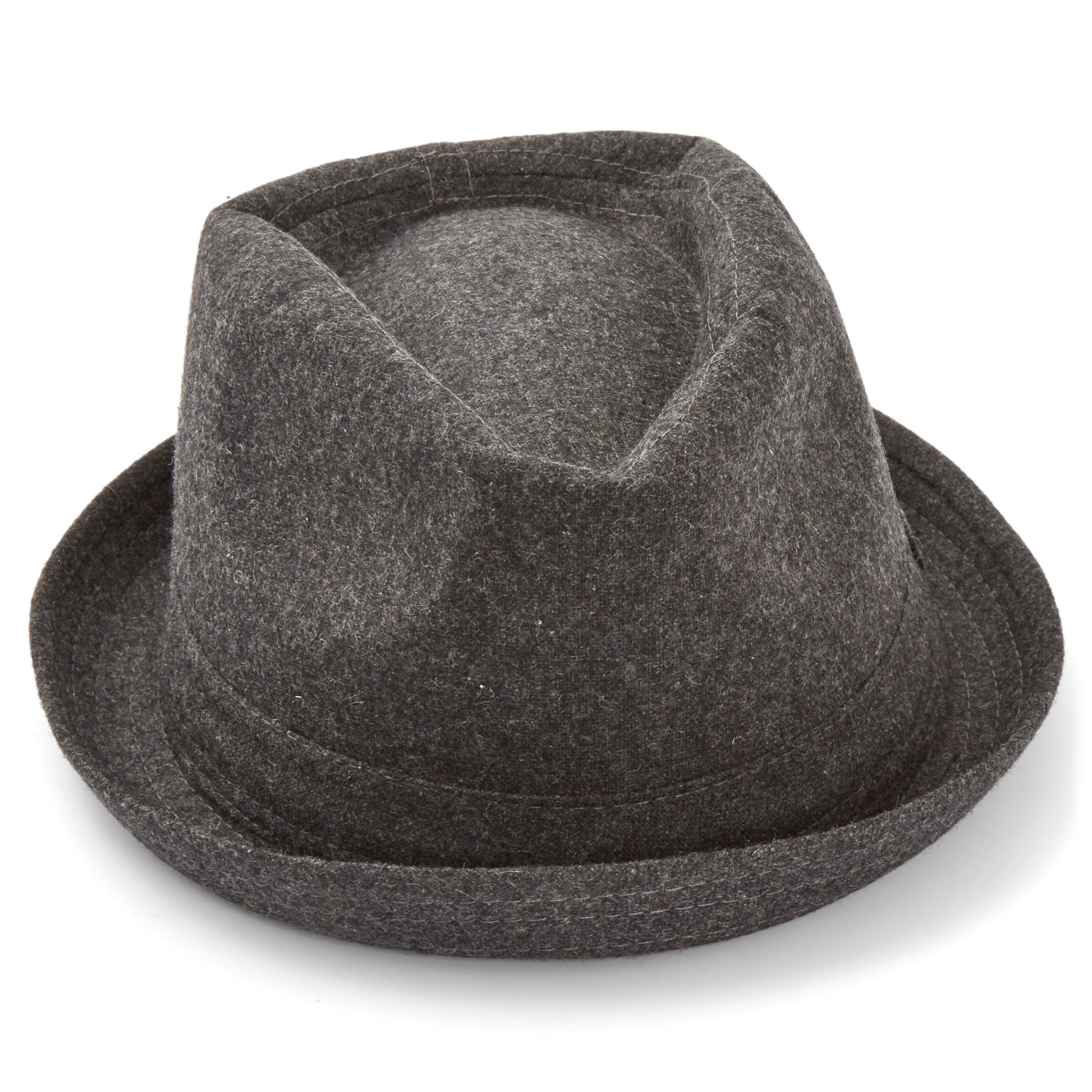 Sombrero de fieltro gris - 6