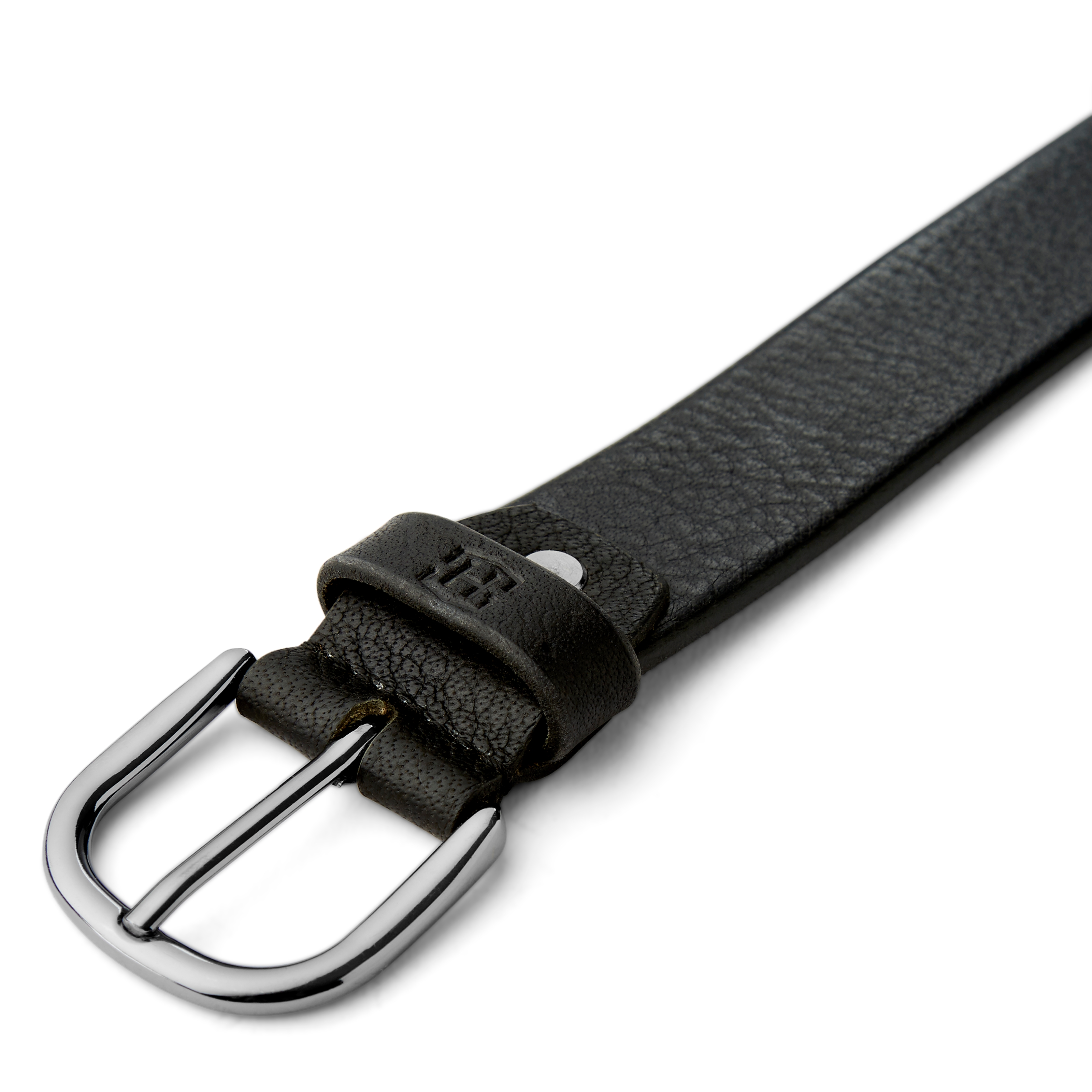 Salvador Black Leather Belt  - 3