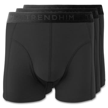 FreeFeel | 3-Pak Sorte Bambus Boxershorts FreeFeel | 3-Pak Sorte Bambus Boxershorts