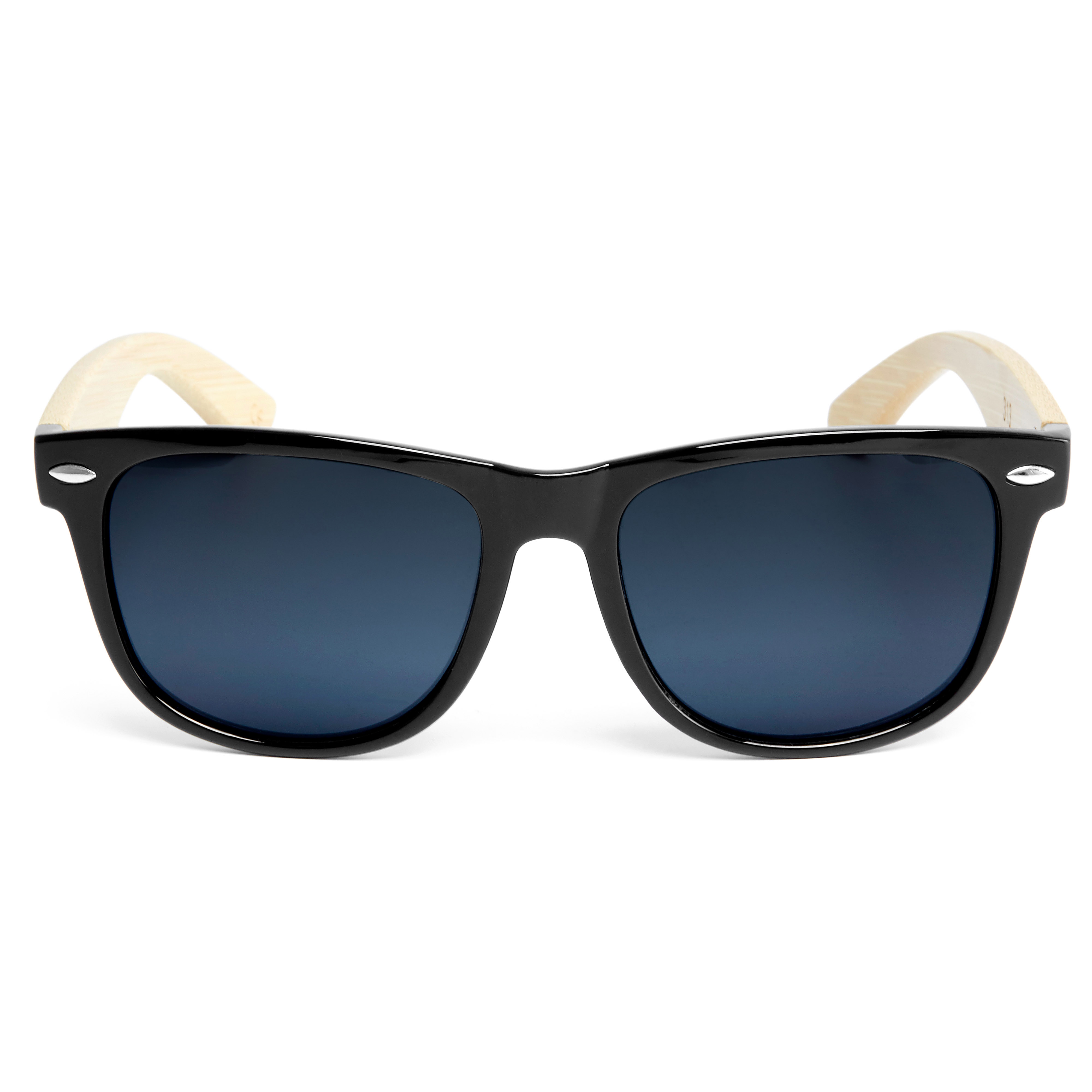 Black Wood Smoke Sunglasses - 1