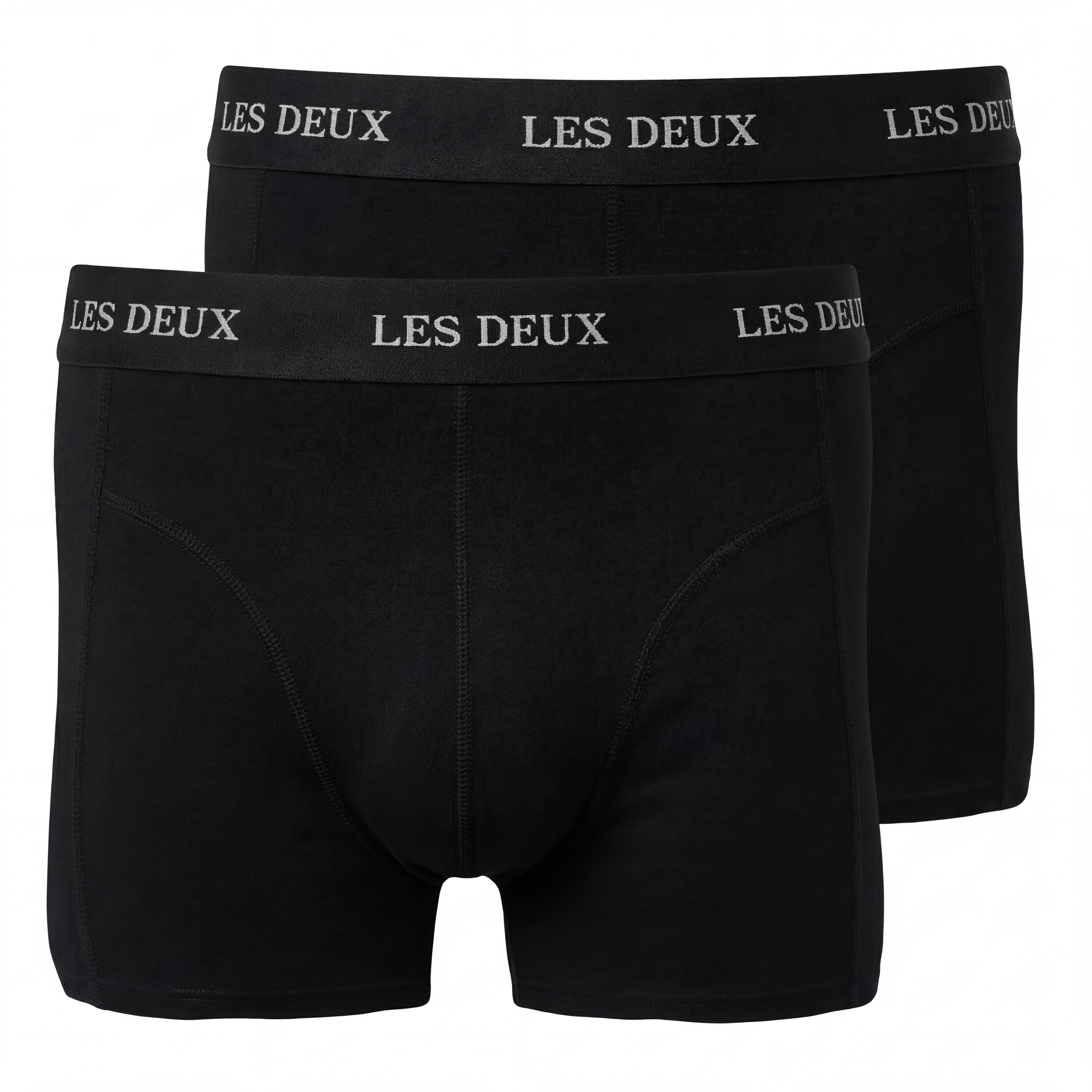 Les Deux | Fekete Warren boxeralsó – 2 darabos csomag