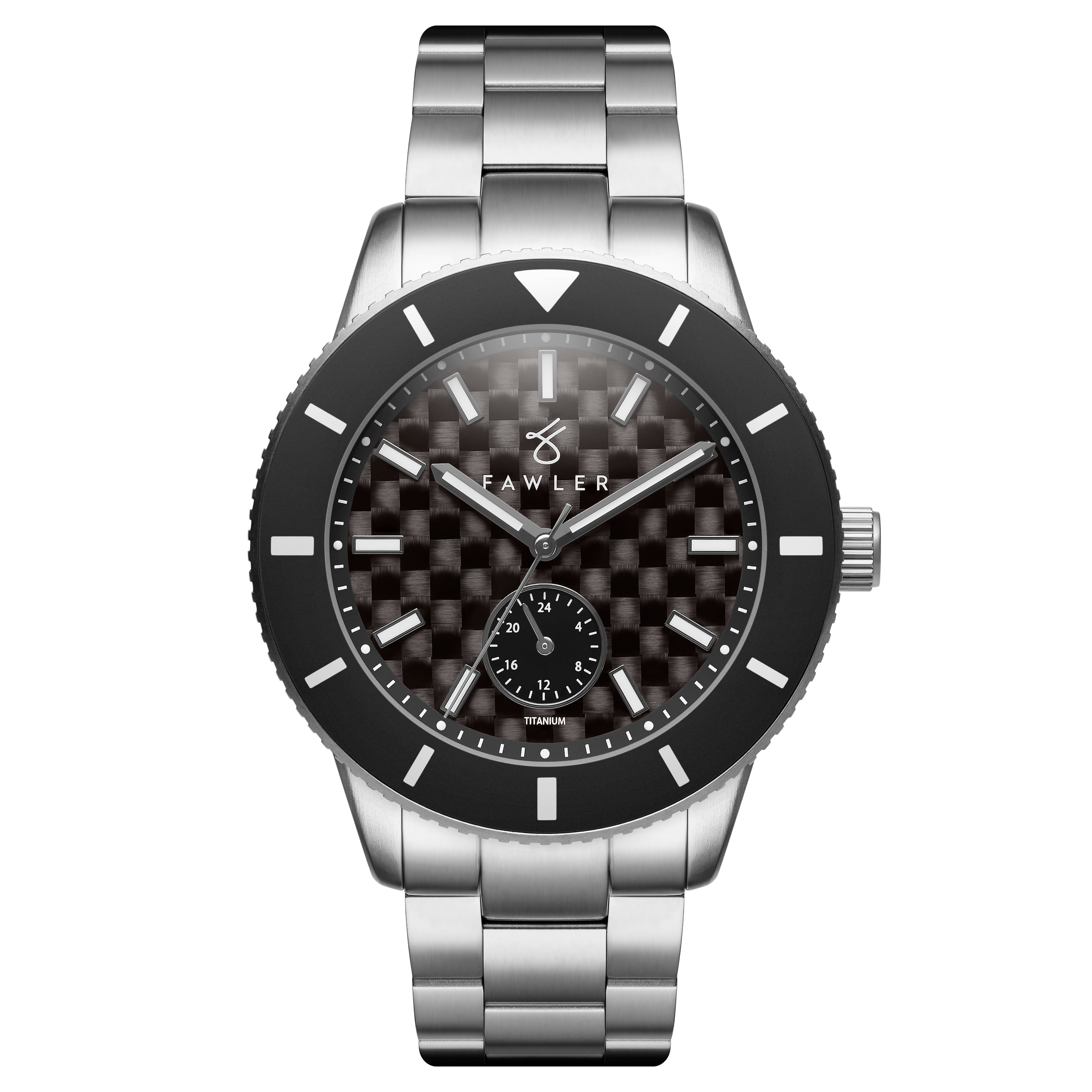 Makalu | Limited-Edition Carbon Fibre Brushed Titanium Dive Watch