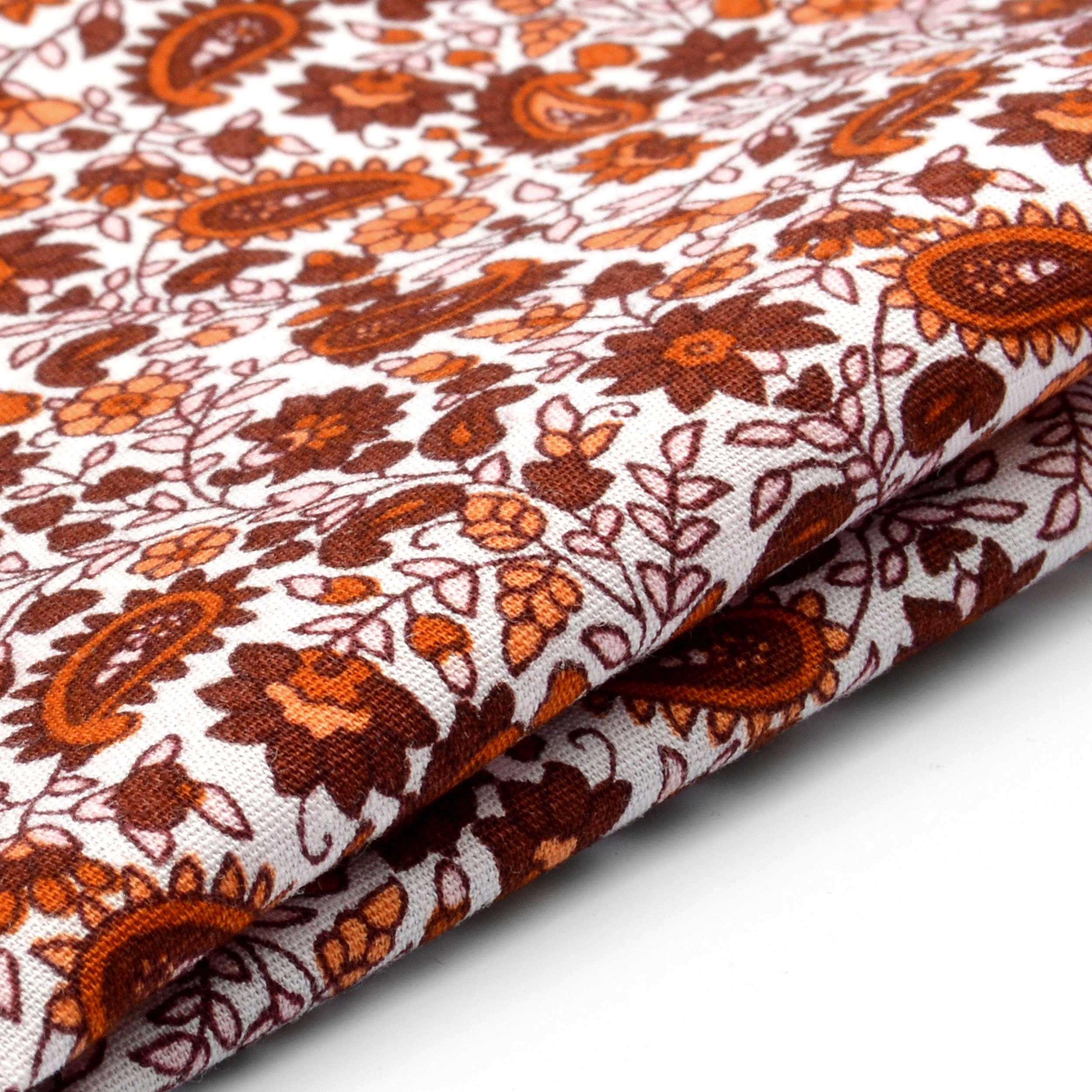 Einstecktuch aus Baumwolle mit Blumenmotiv - 2