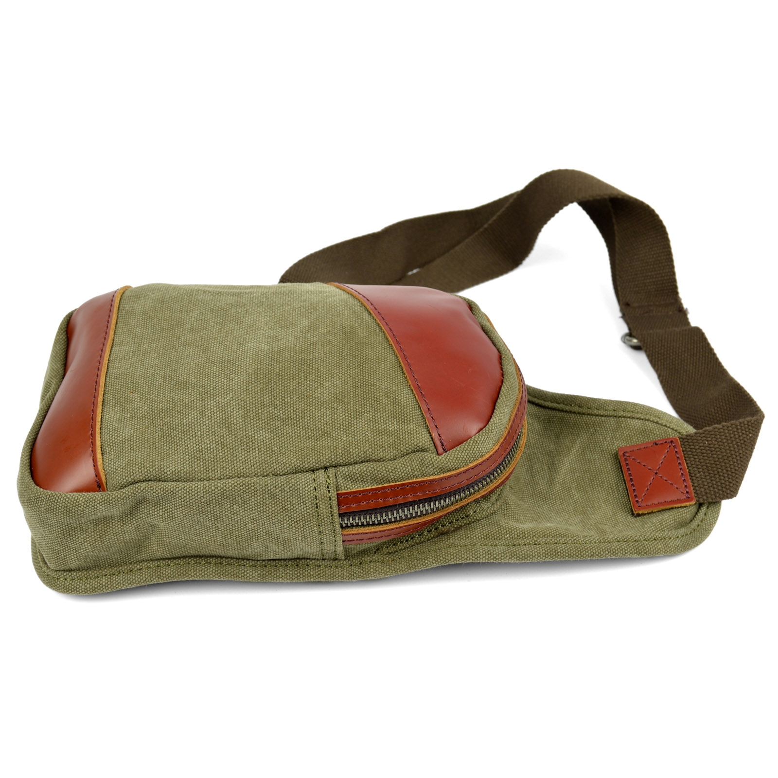 Borsa a tracolla verde Sabae - 6