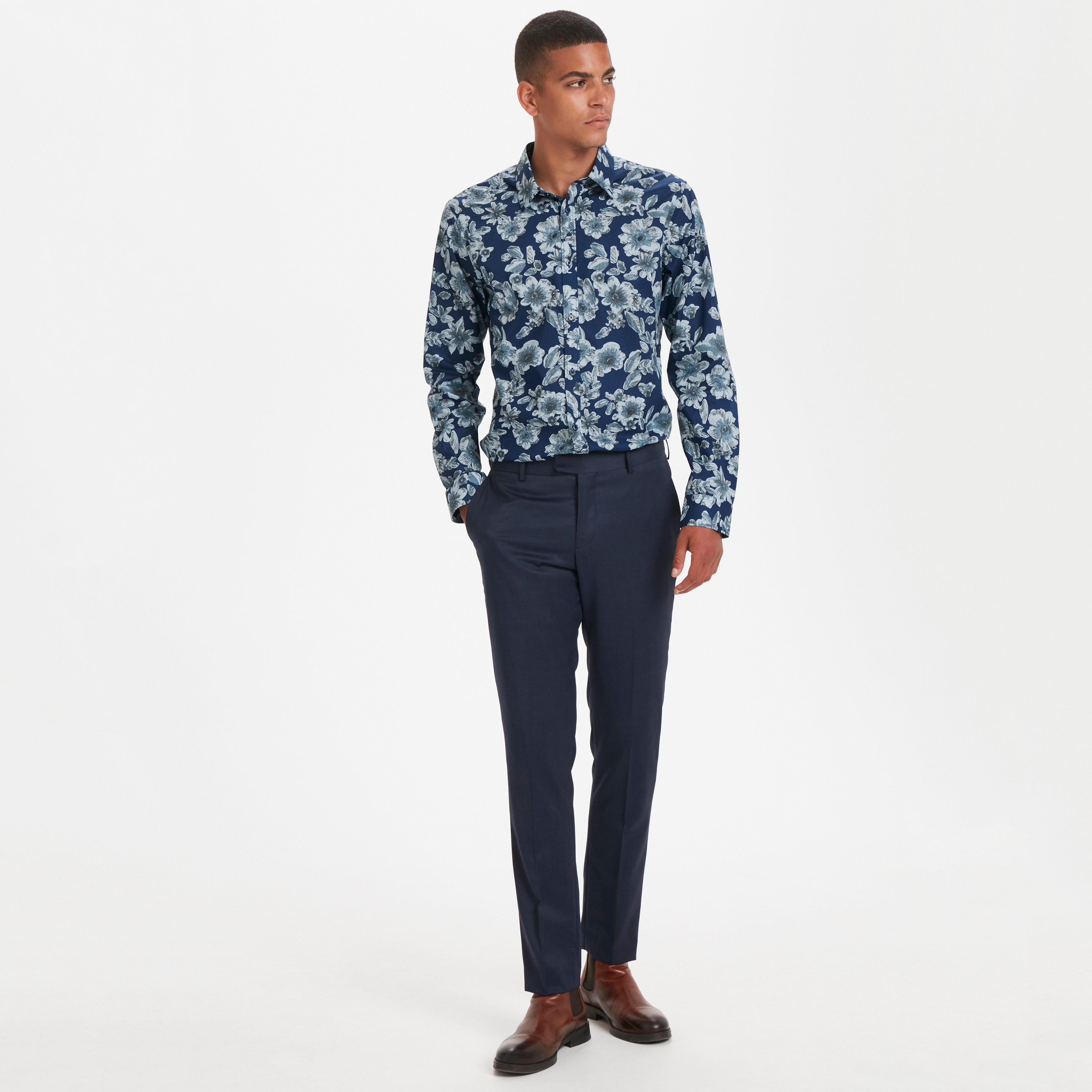 Robo City Flower Shirt  - 6