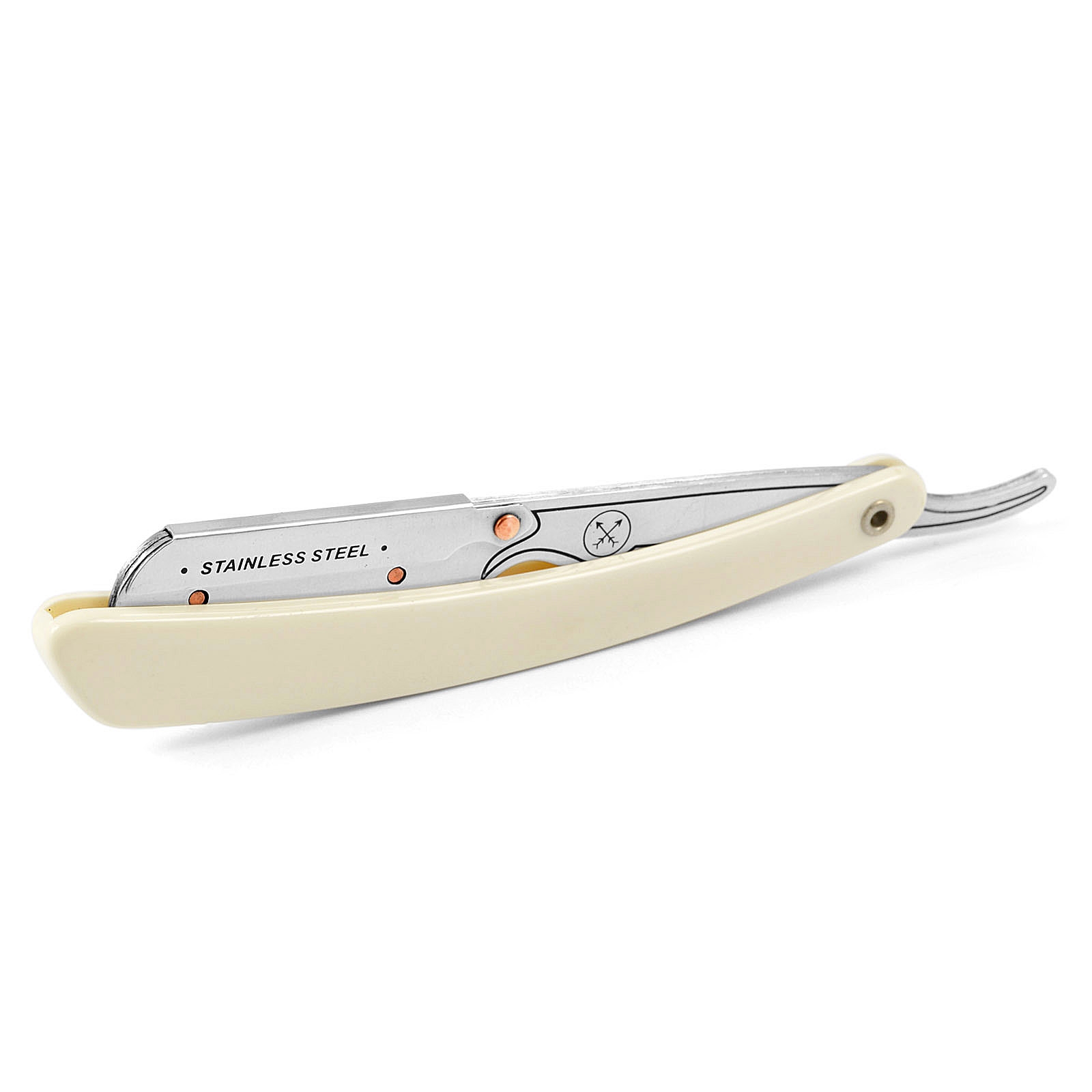 Cream Universal Straight Razor For Disposable Blades - 6