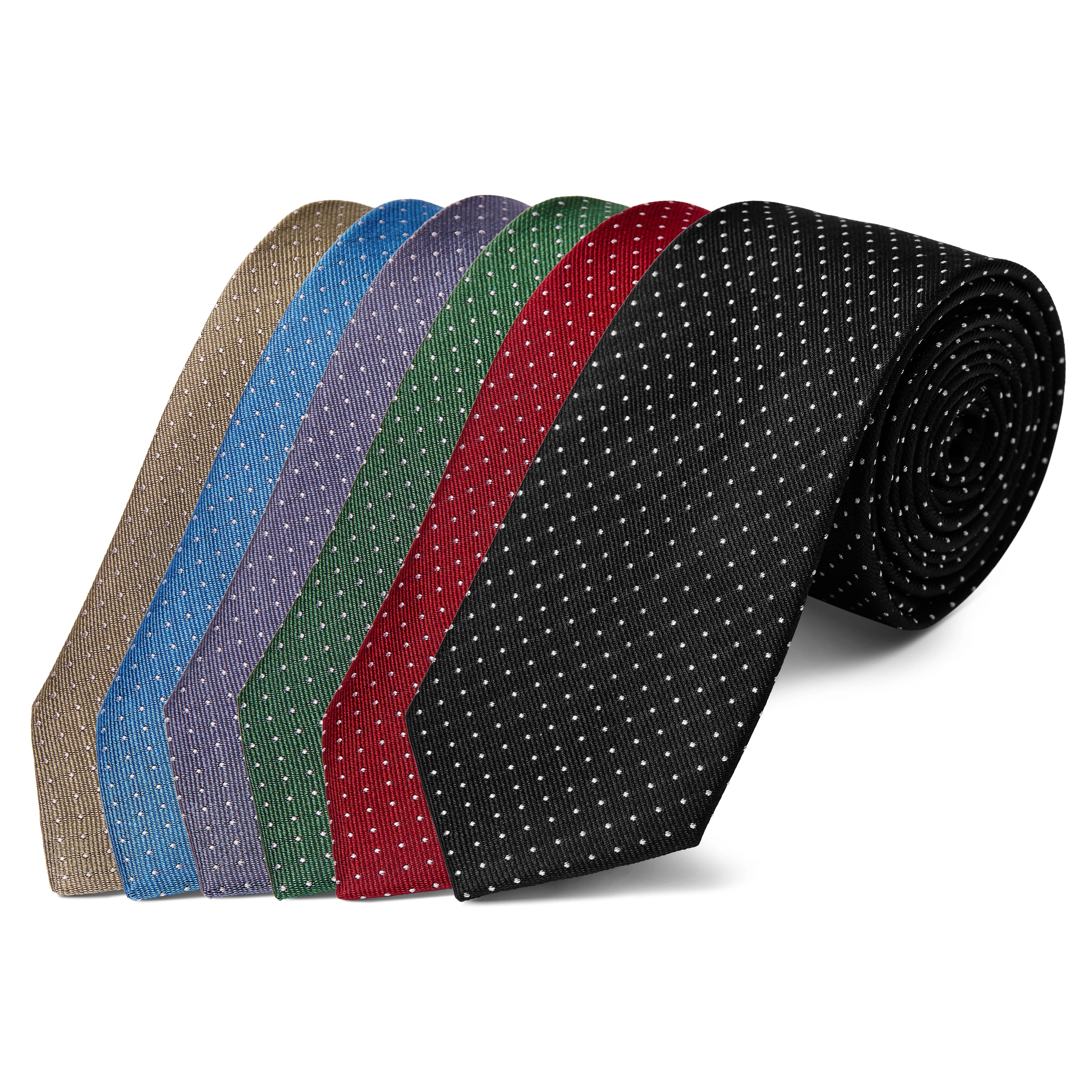 Polka Dot Silk Necktie Set Polka Dot Silk Necktie Set
