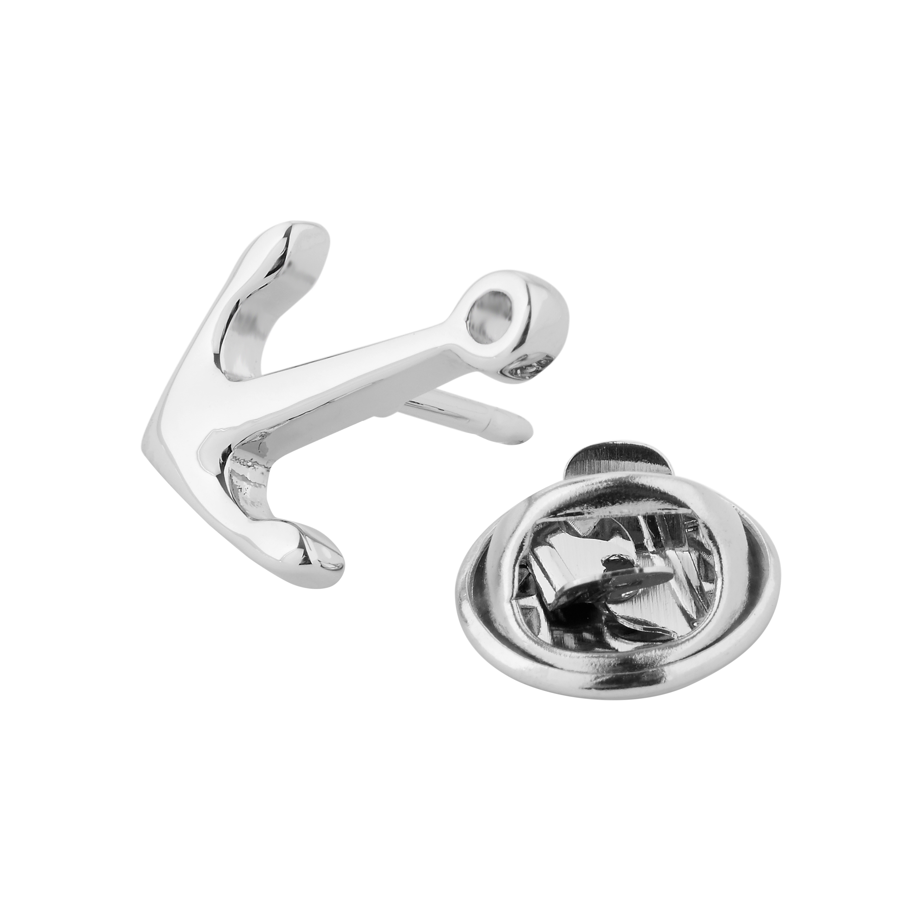 Silberfarbener Anker Reversanstecker - 3