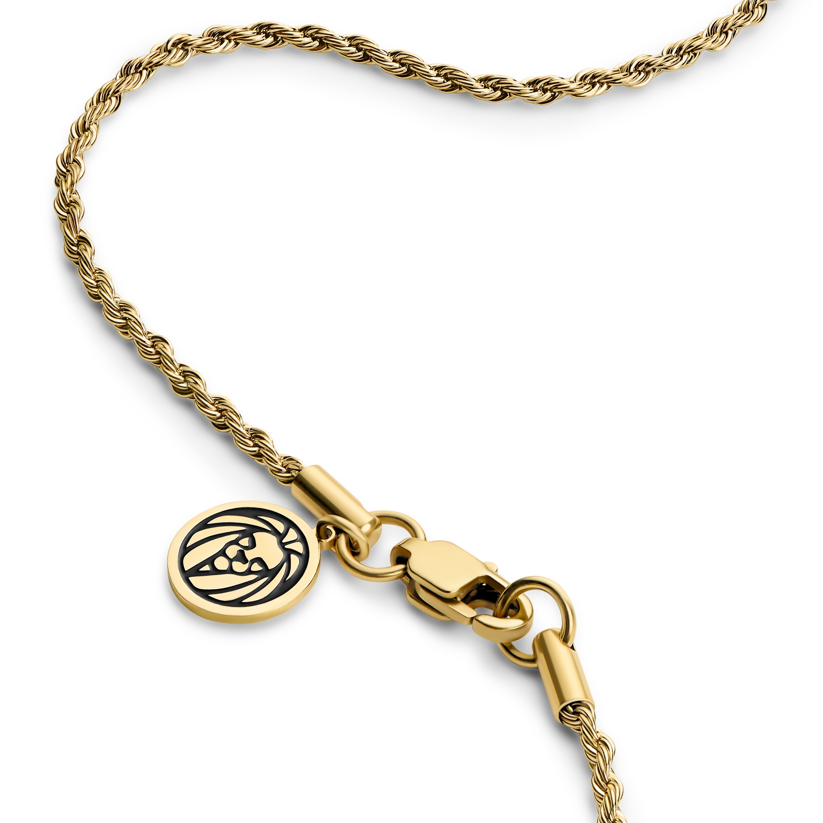 Essentials | Chaîne torsadée dorée 2 mm - 4