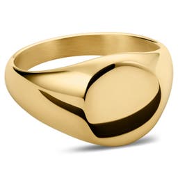Gold Mason acélgyűrű