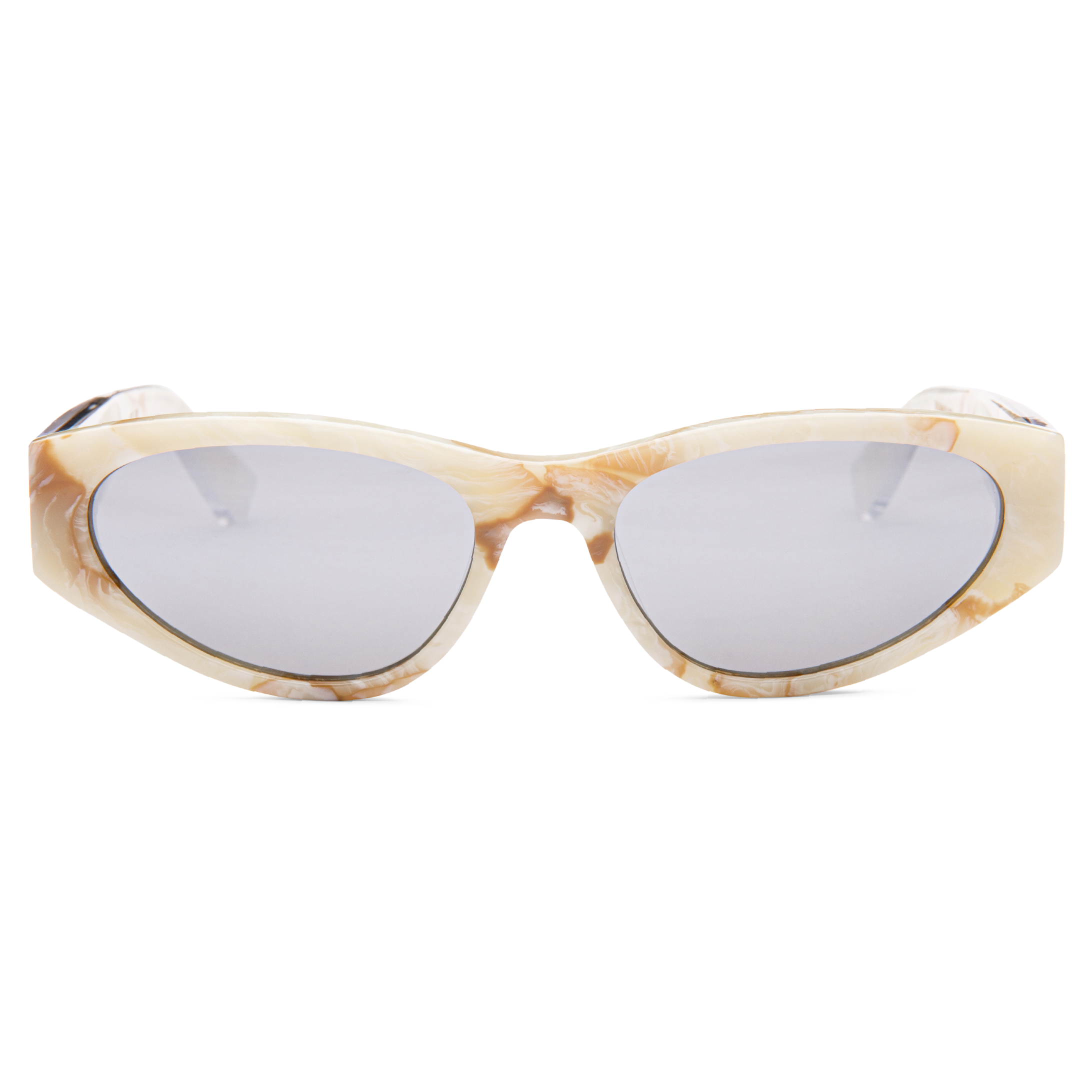 MessyWeekend | Óculos de Sol BLADE Marmoreados Areia e Preto