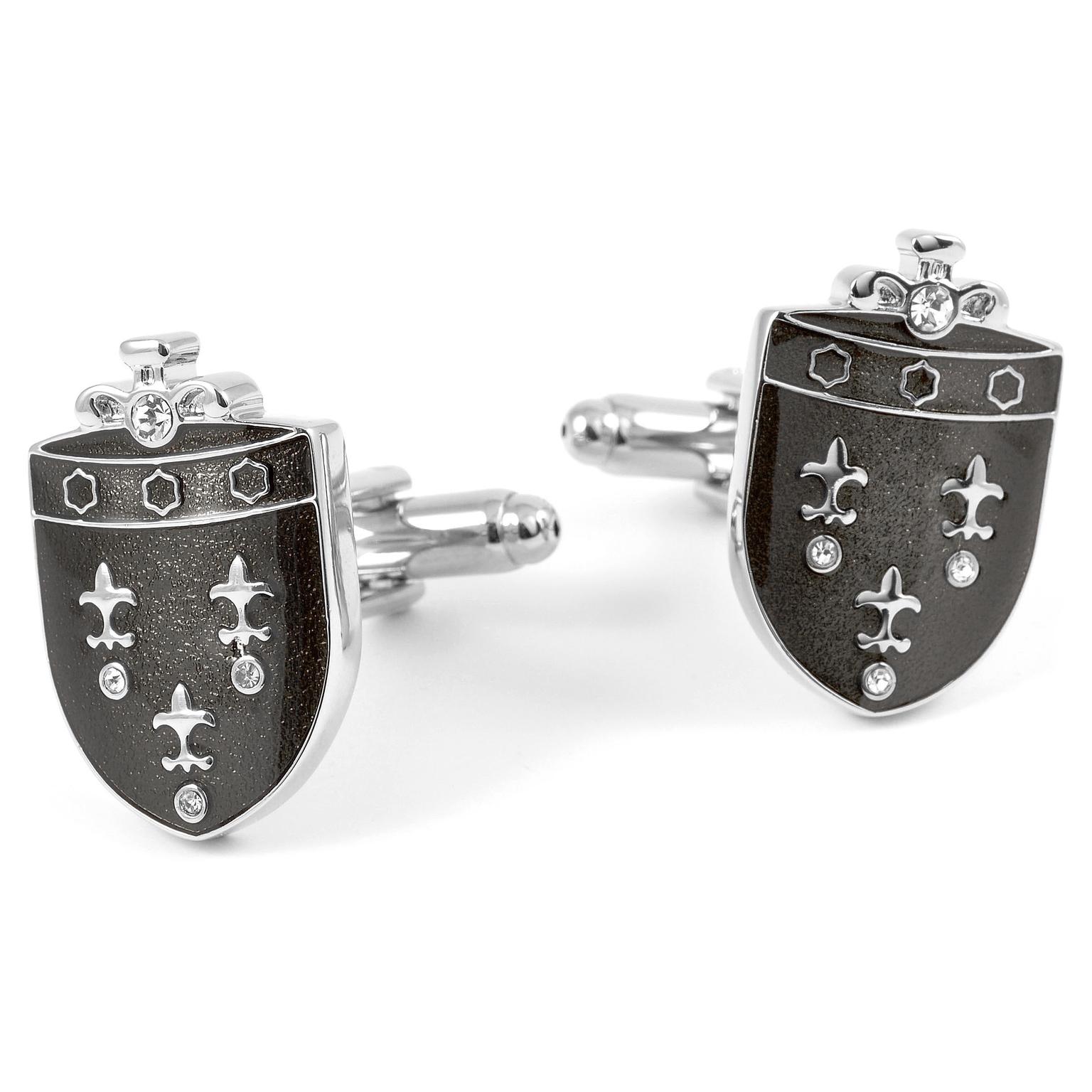 Fleur De Lys Crest Cufflinks Fleur De Lys Crest Cufflinks