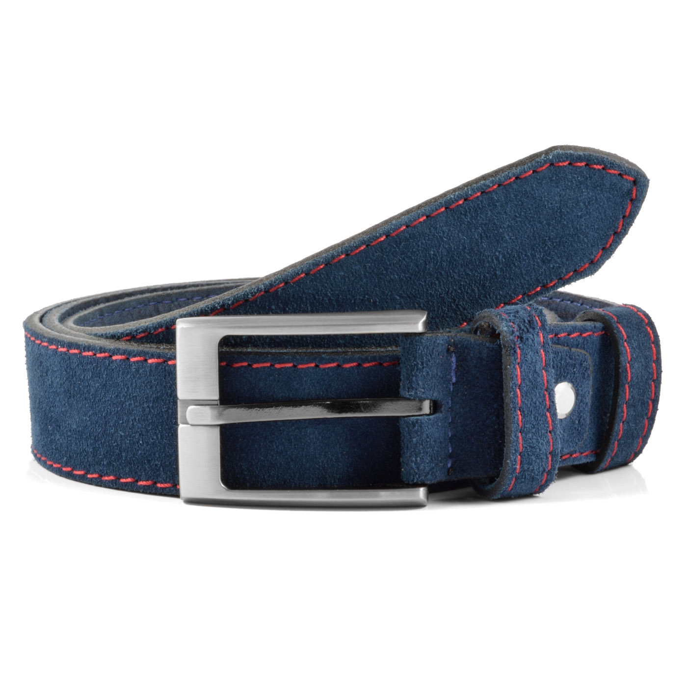 Blue suede belt best sale