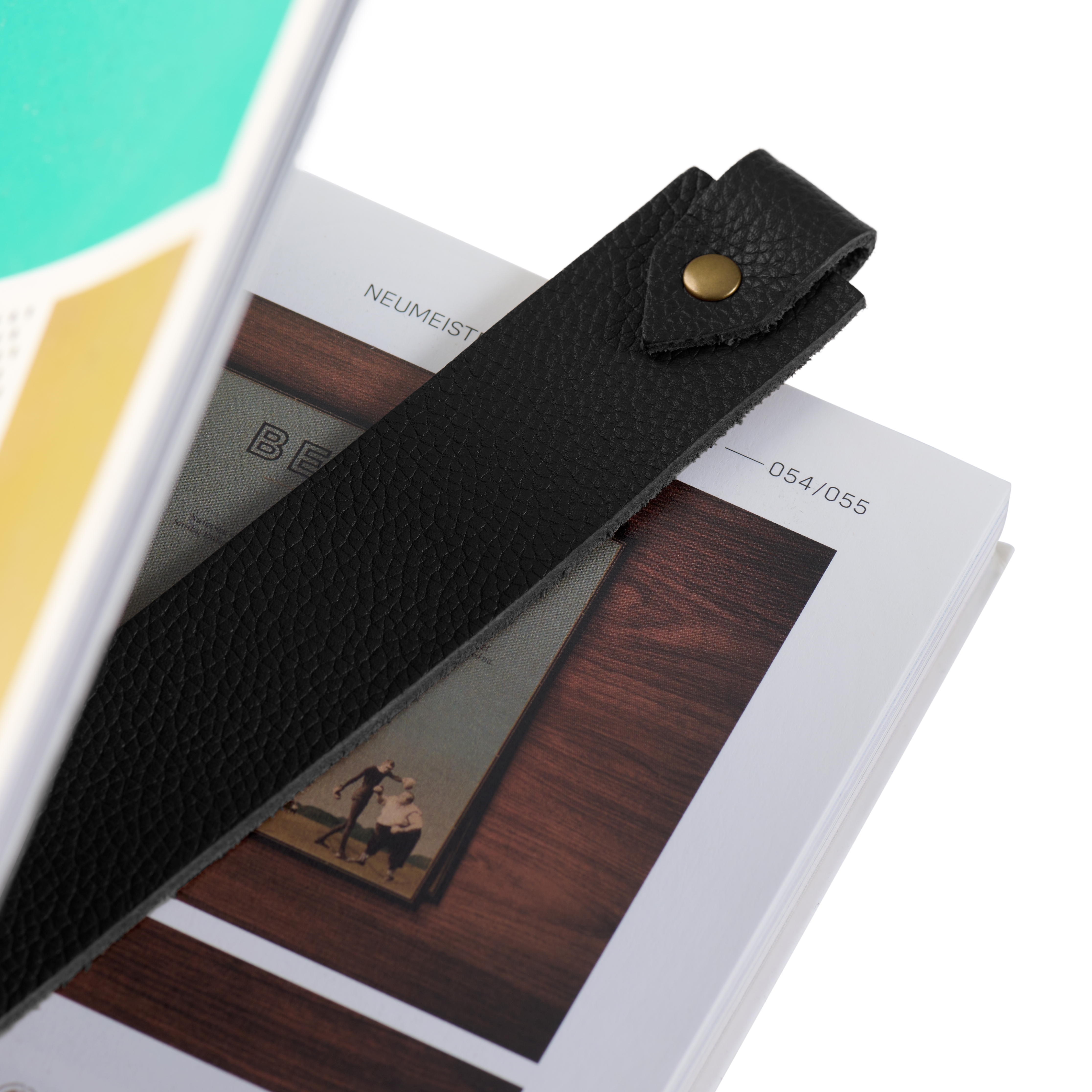 Bookmark | Black Leather | Classic - 2