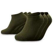 TrueFeel | 3-Pack Olive Green Cotton Ankle Socks TrueFeel | 3-Pack Olive Green Cotton Ankle Socks
