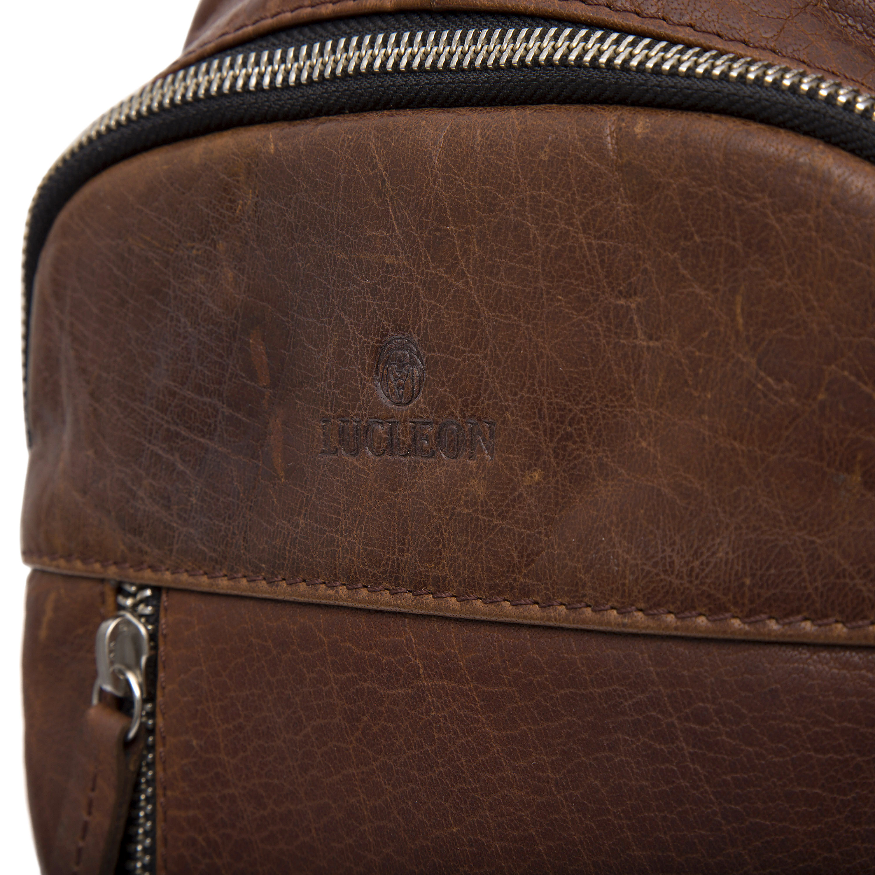 Montreal Mini Tan Leather Sling Bag - 8