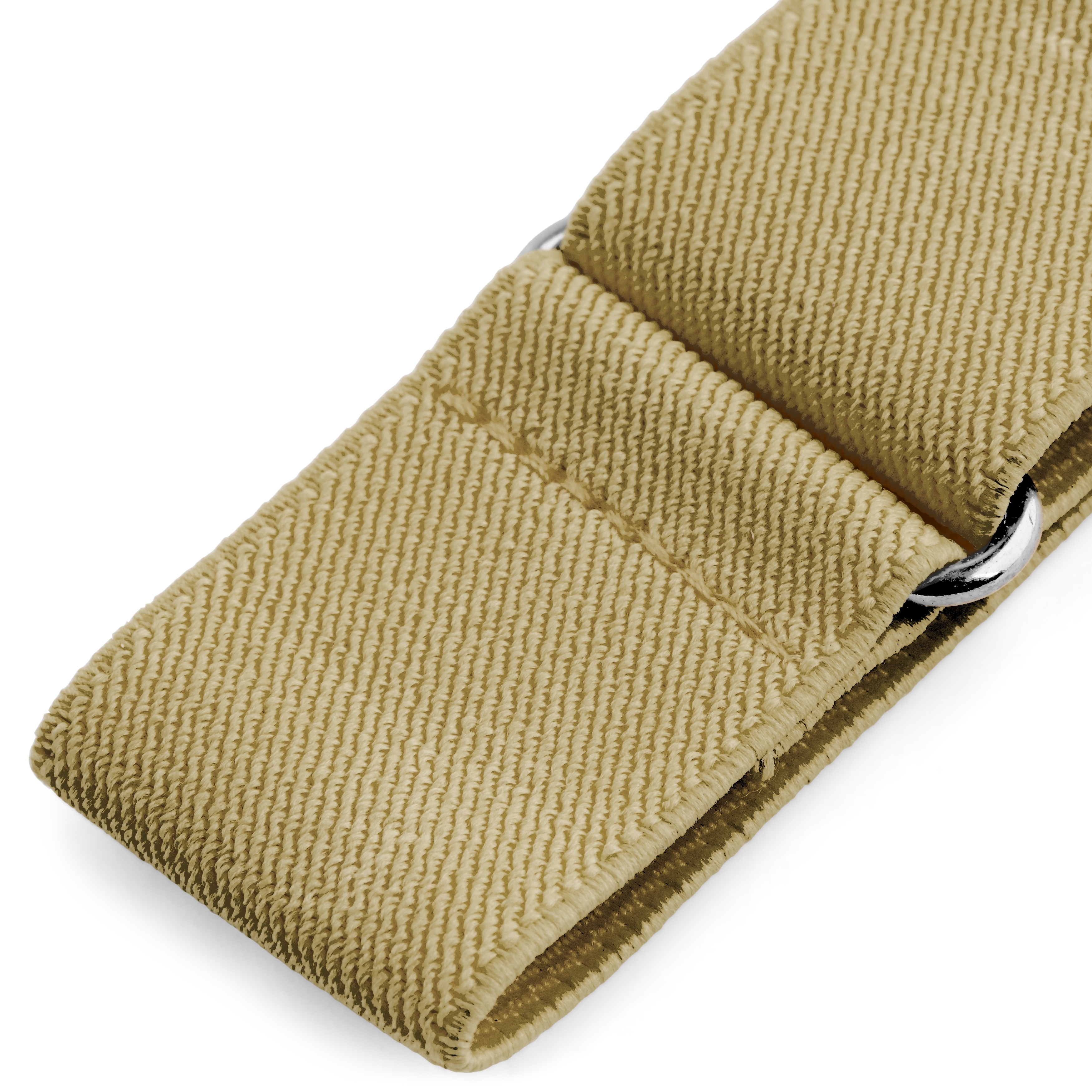 Wide Khaki Green Sleeve Garters - 2