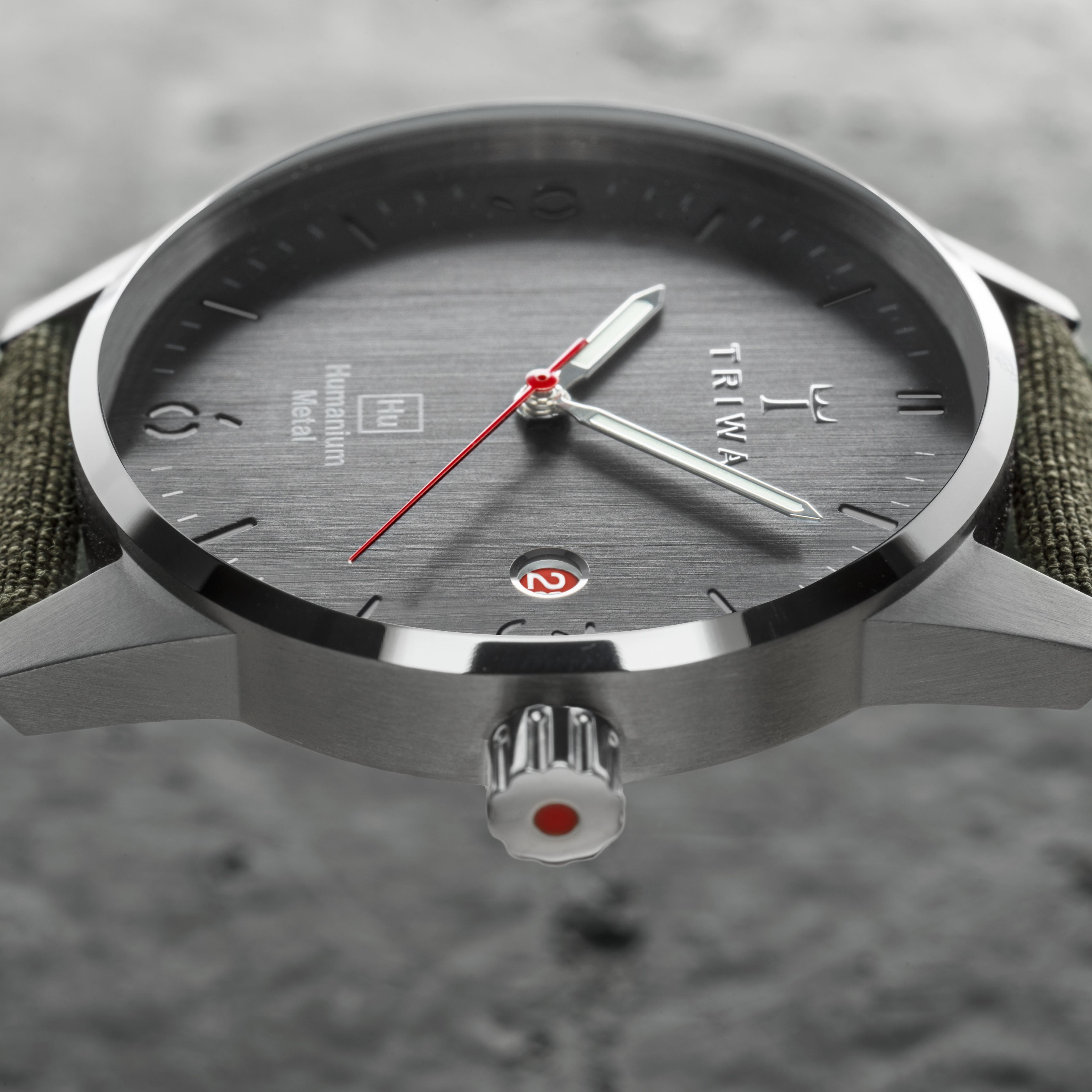 Hu39D Slate - zeleni sat - 8