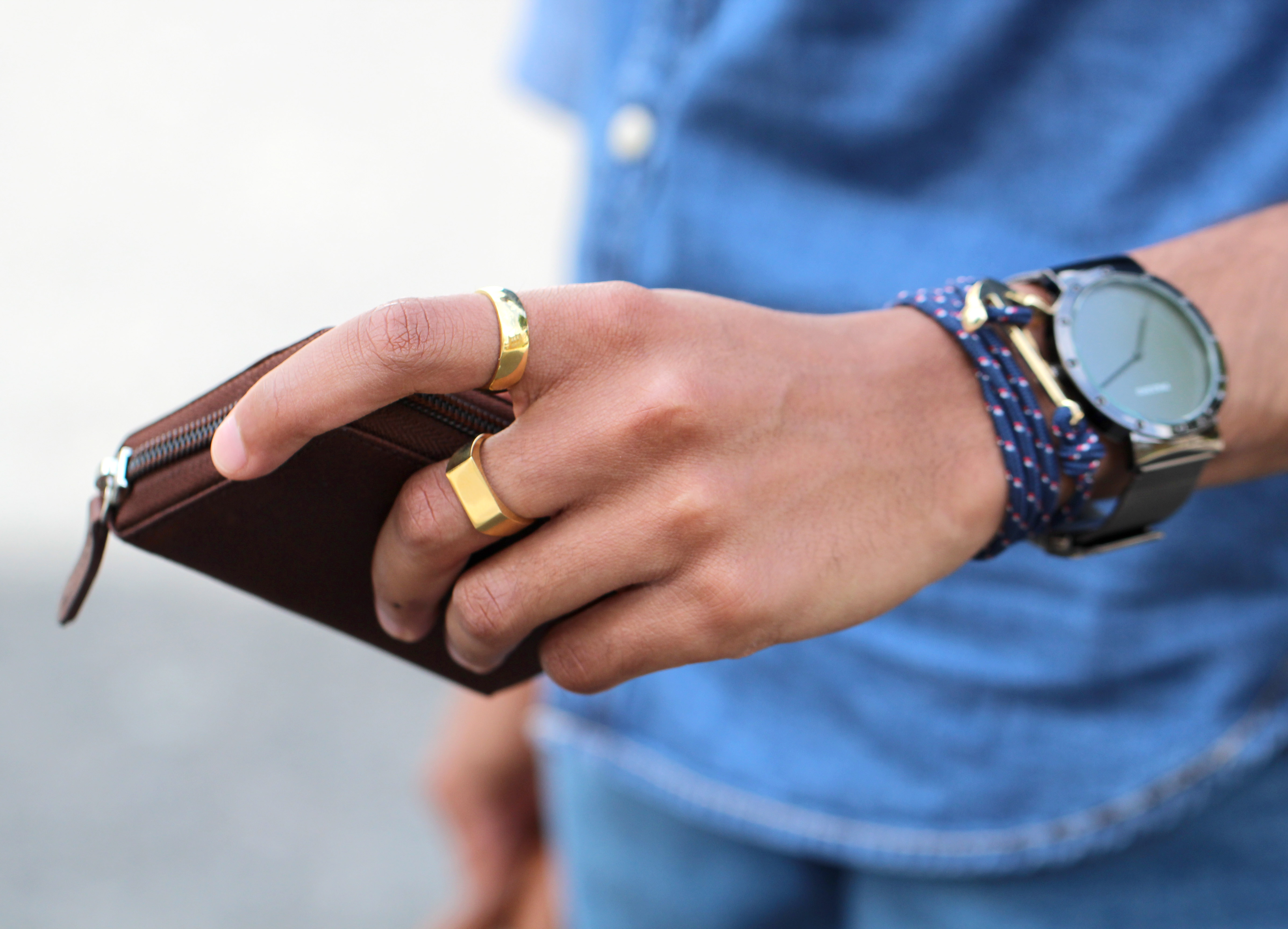 Kullanvärinen Logan-sormus - 6