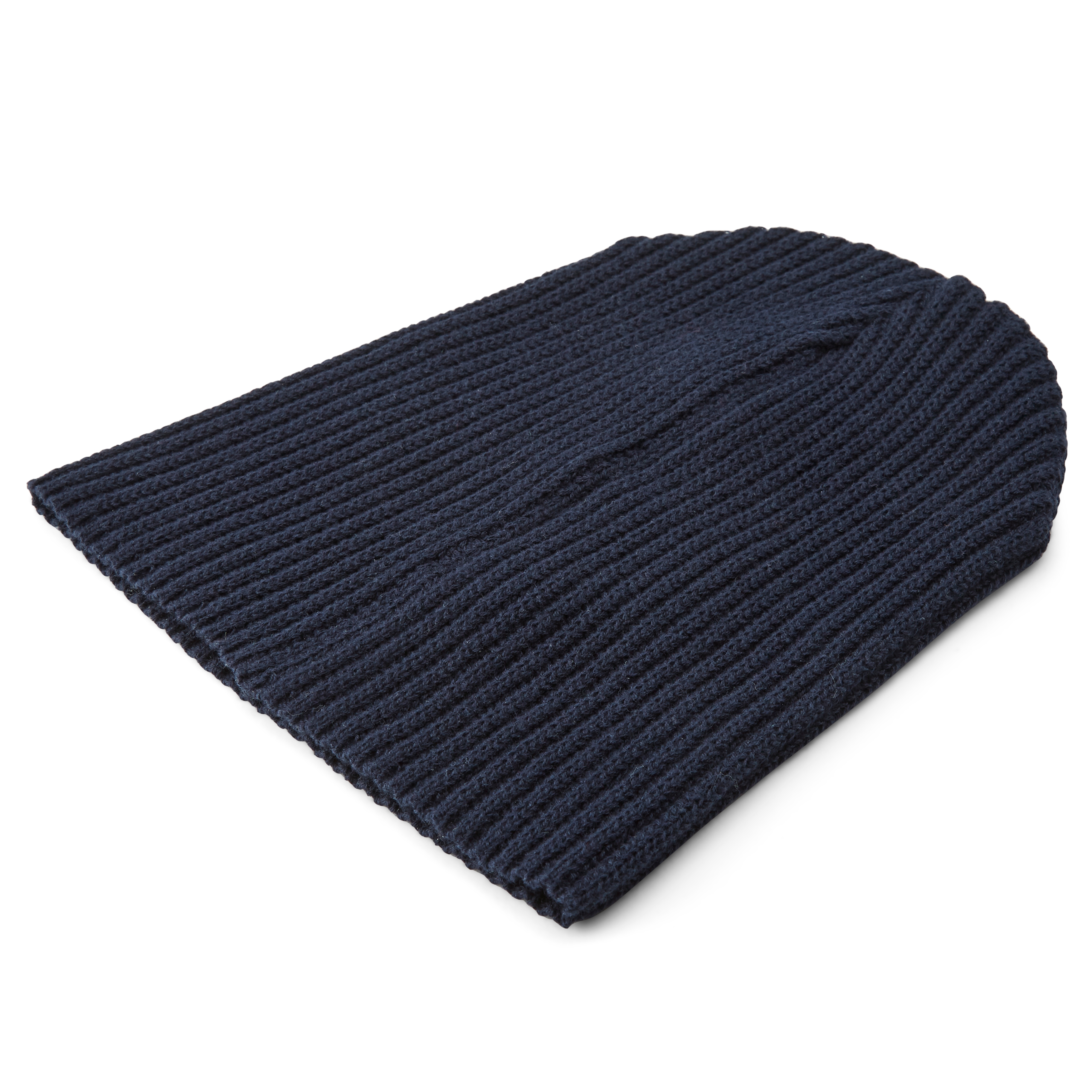 Navy Kristian Kite Lightweight Organic Cotton Beanie - 4