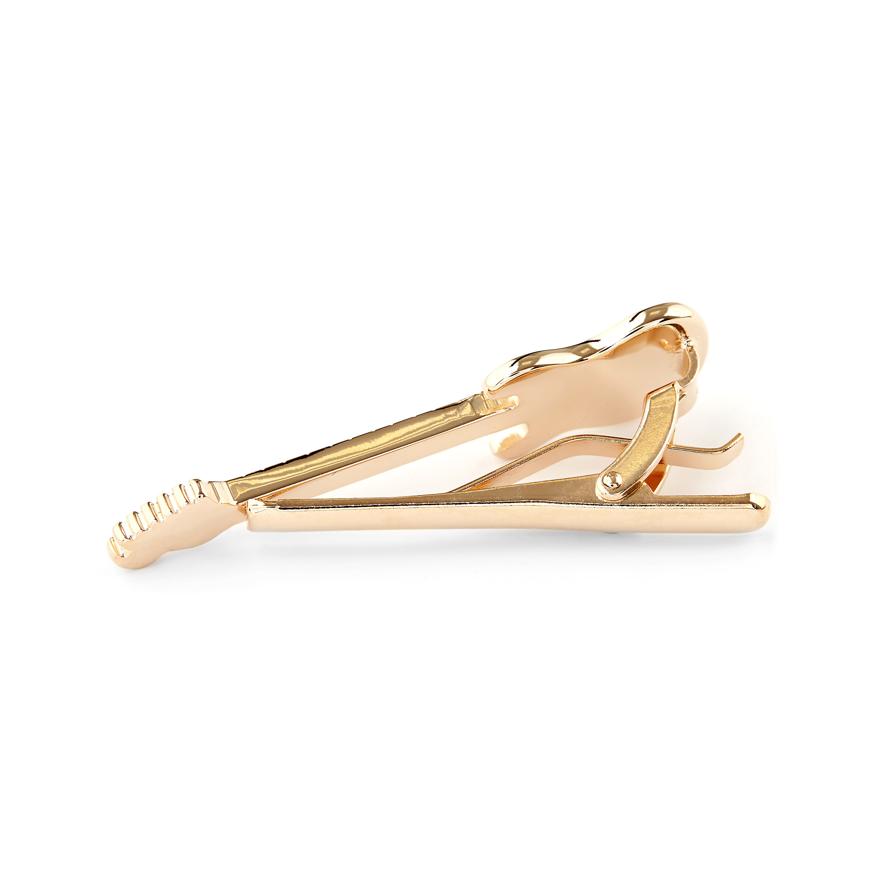 Reddish Gold-Tone Rockstar Tie Clip - 3