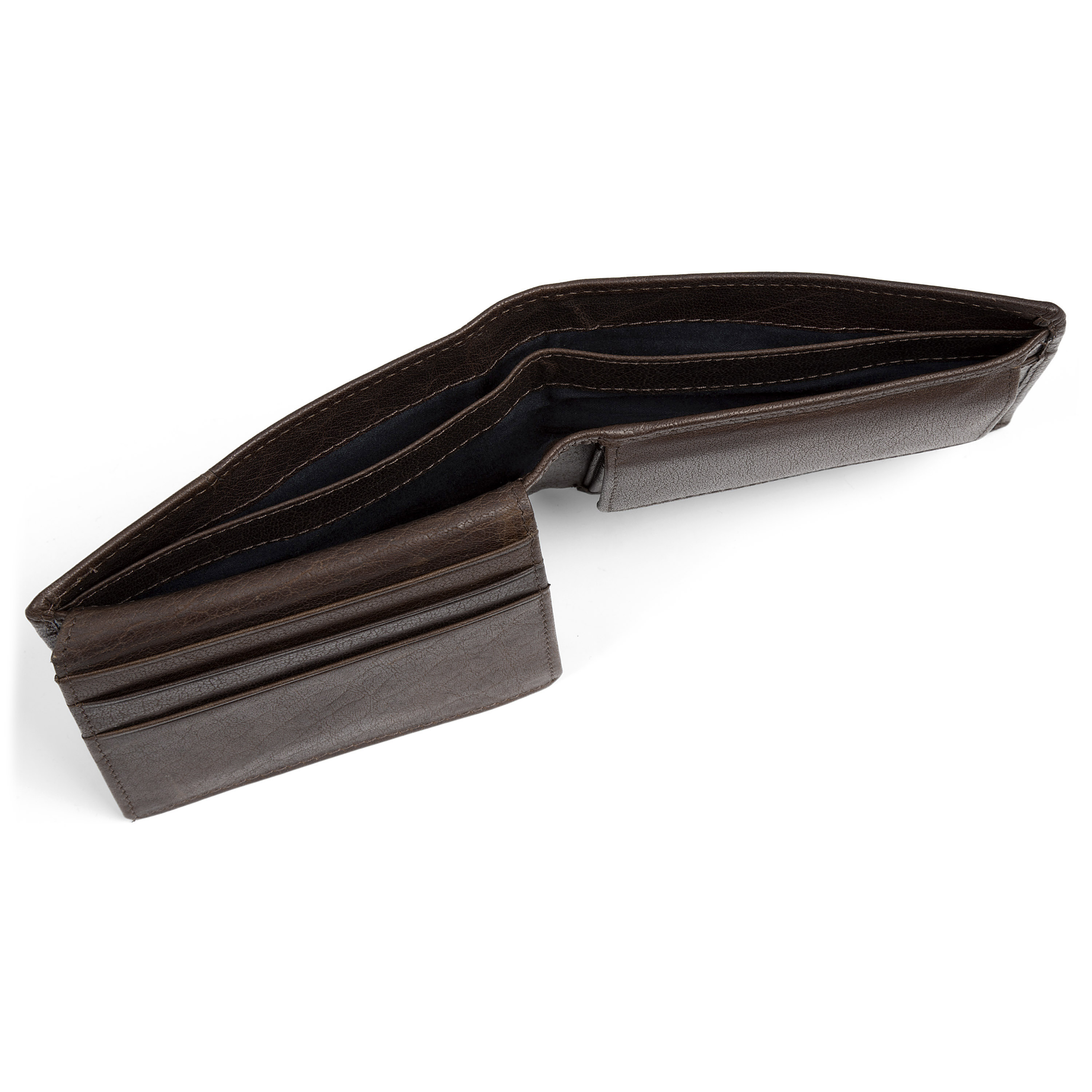 Portofel Montreal Dotty din piele maro RFID - 8