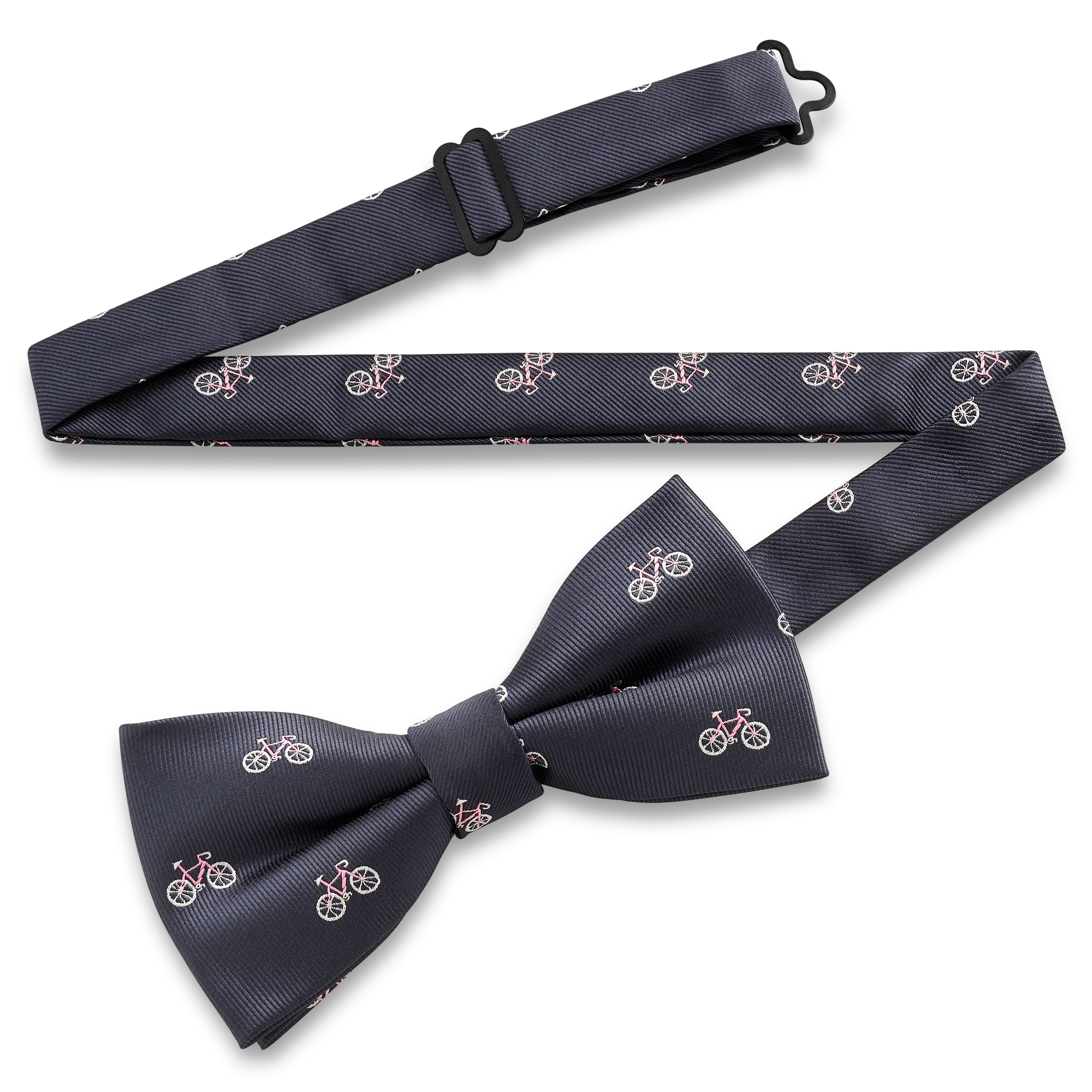 Motos | Marinblå Knuten Fluga med Cykel - 2