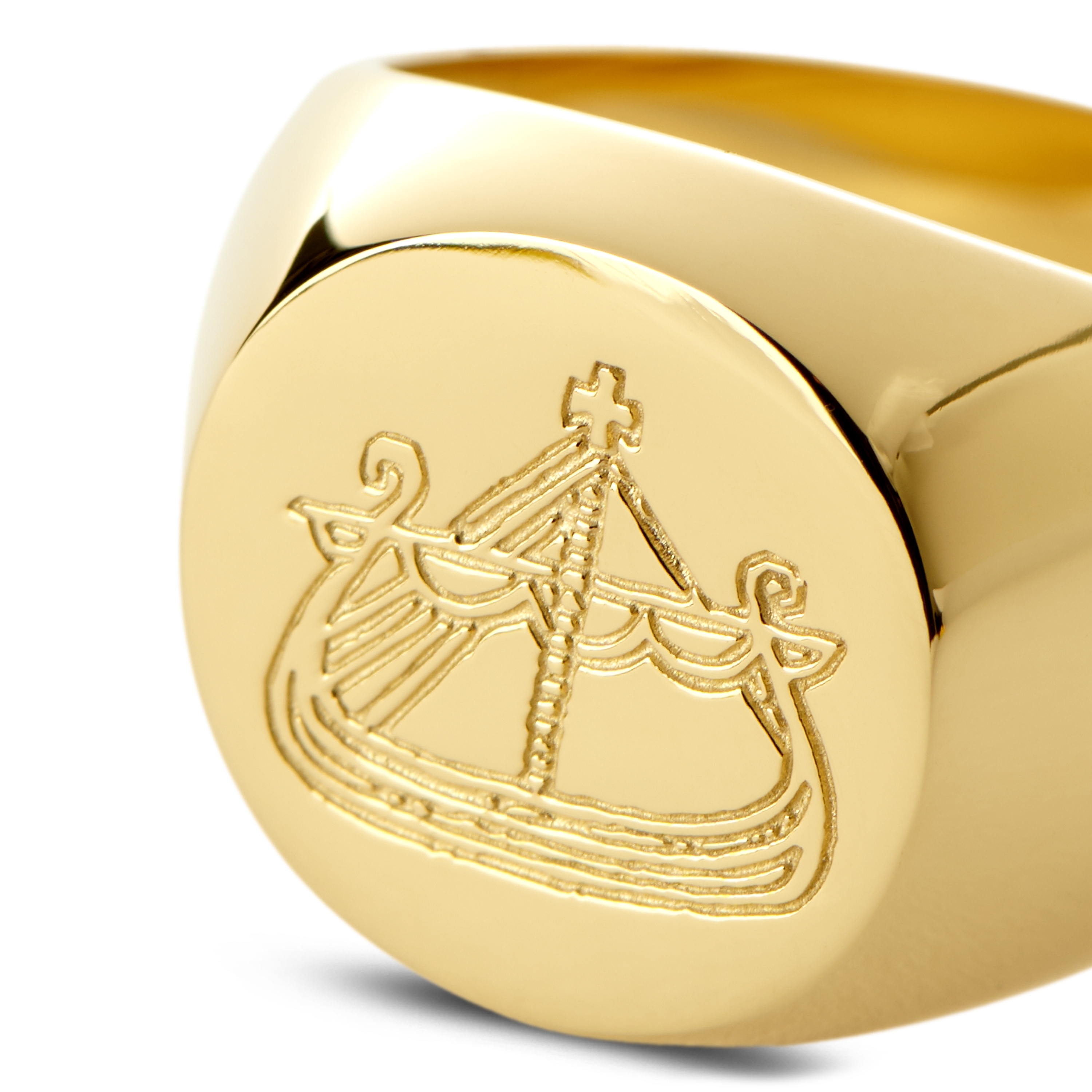 Bague dorée Lorne Makt - 2