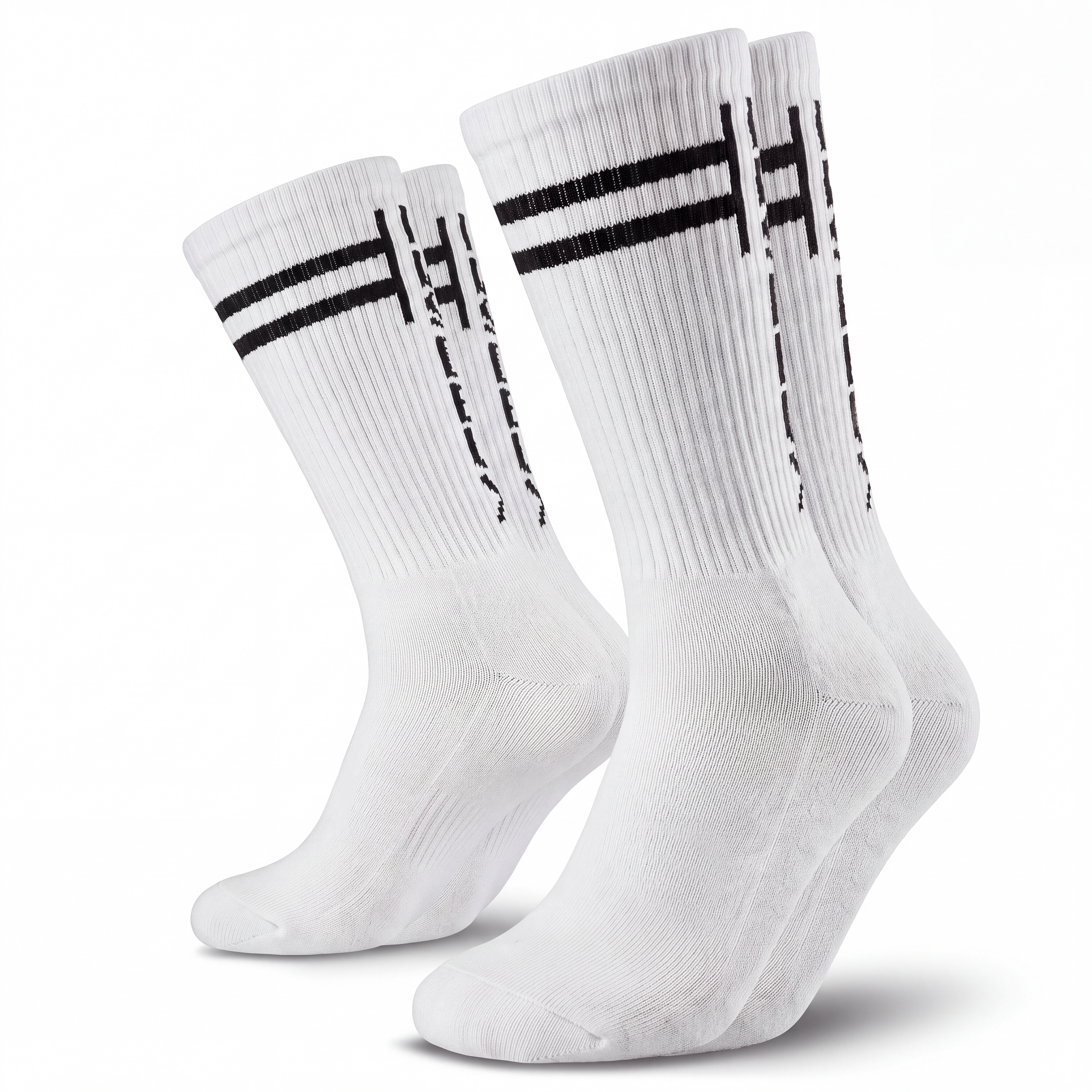 Les Deux | 2-Pack Half Terry Logo Socks