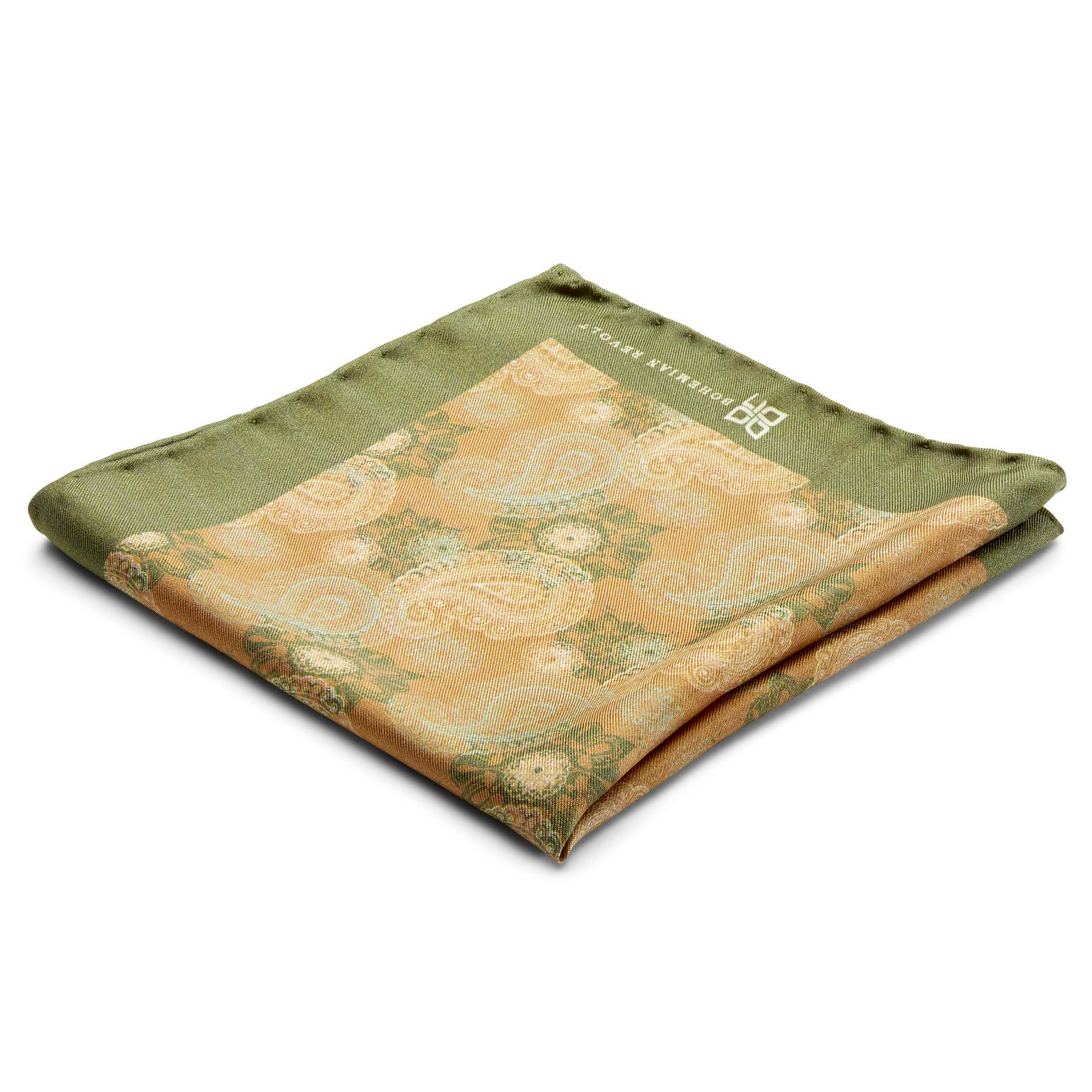 Bryon Silk Brux Pocket Square Bryon Silk Brux Pocket Square