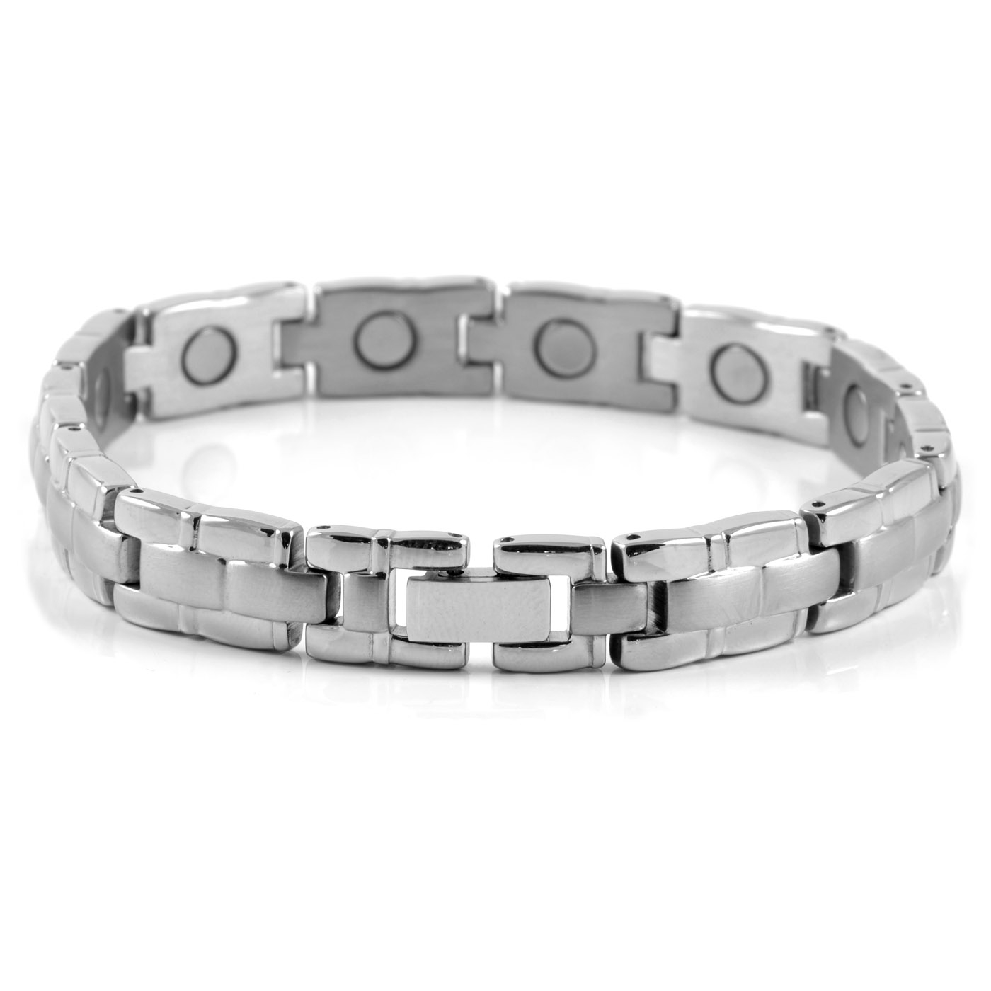Pulsera de acero magnética con separación - 2