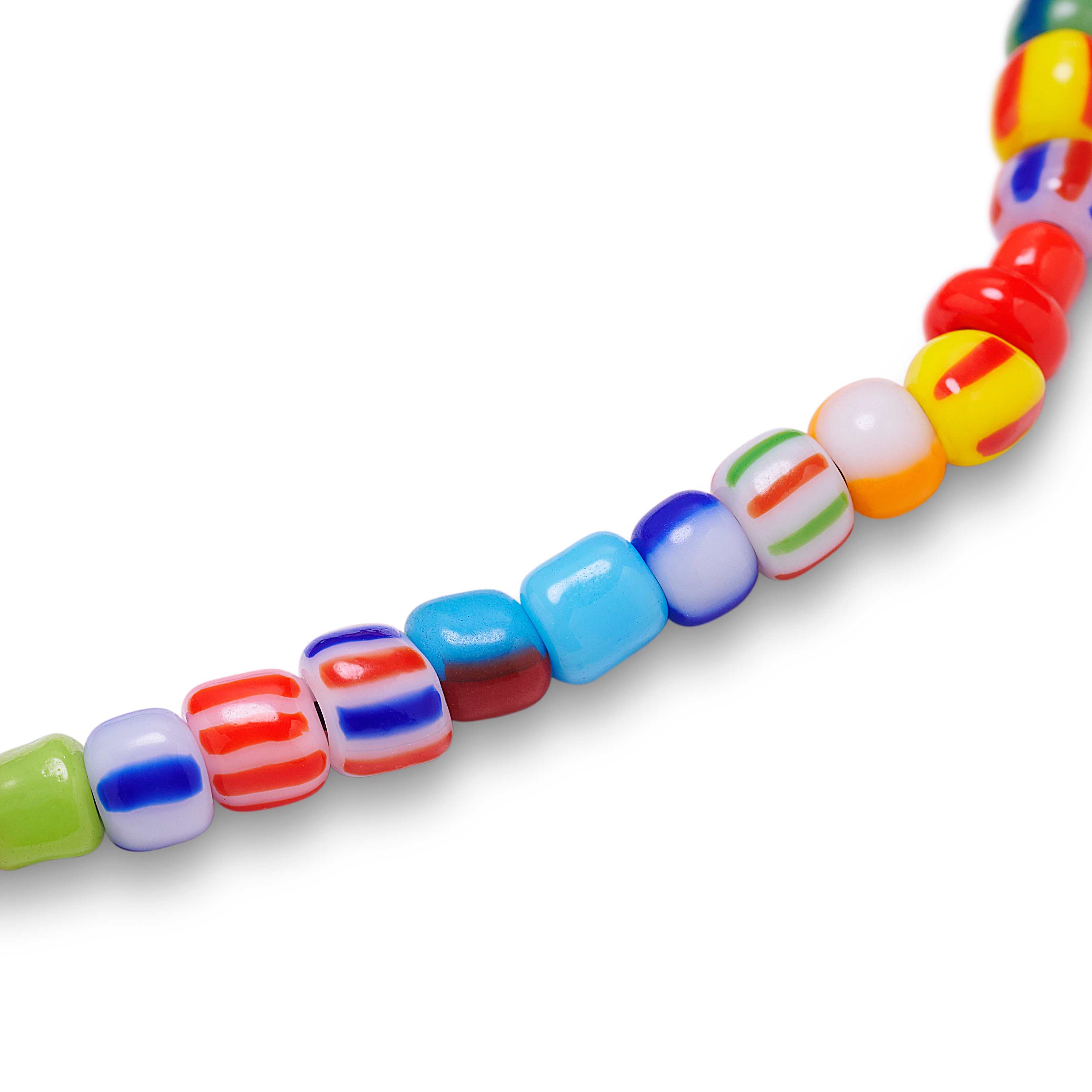 Amalfi | Sunrise Multi-Glass Beaded Bracelet with Adjustable Lock - 3