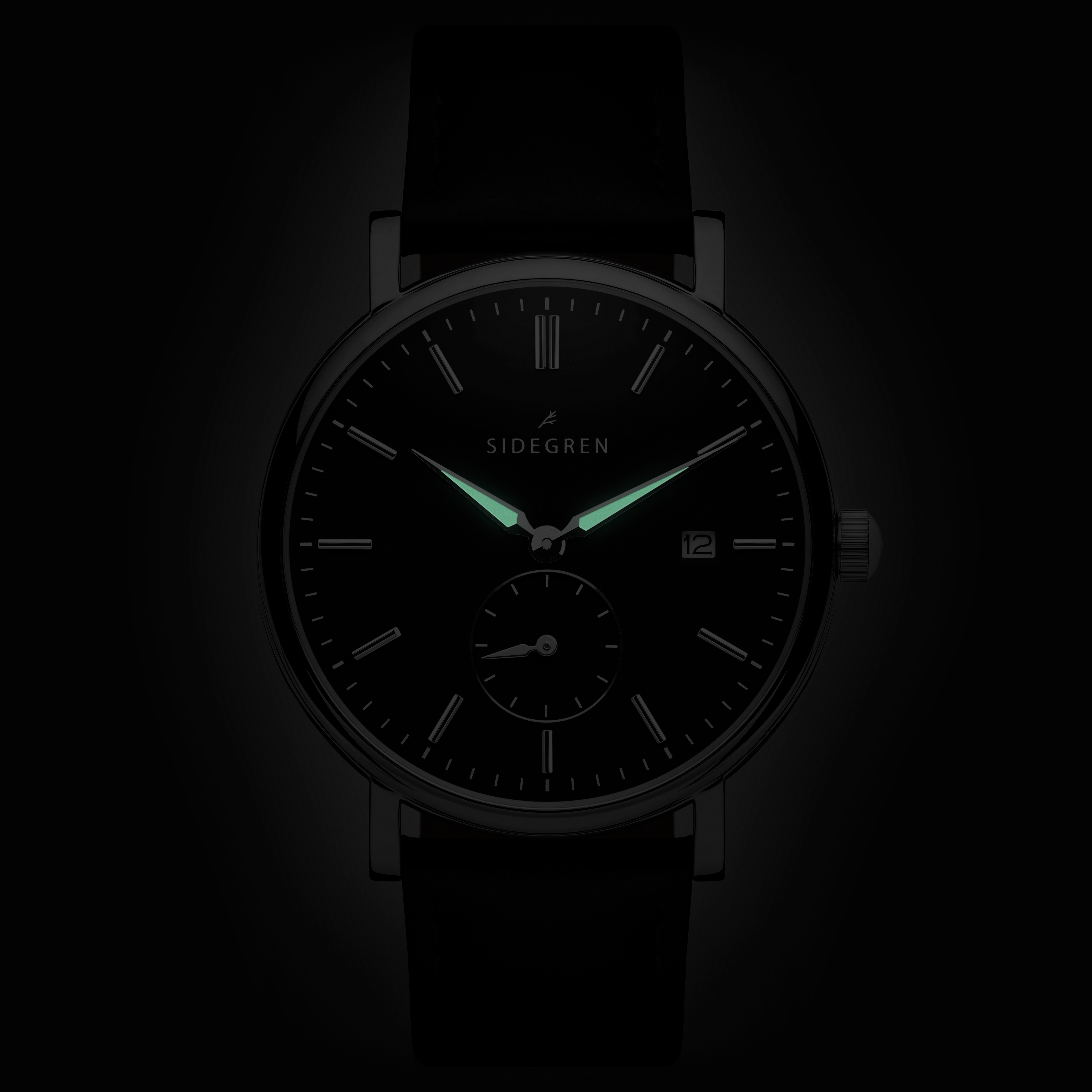 Axel | Black Stainless Steel Watch - 5