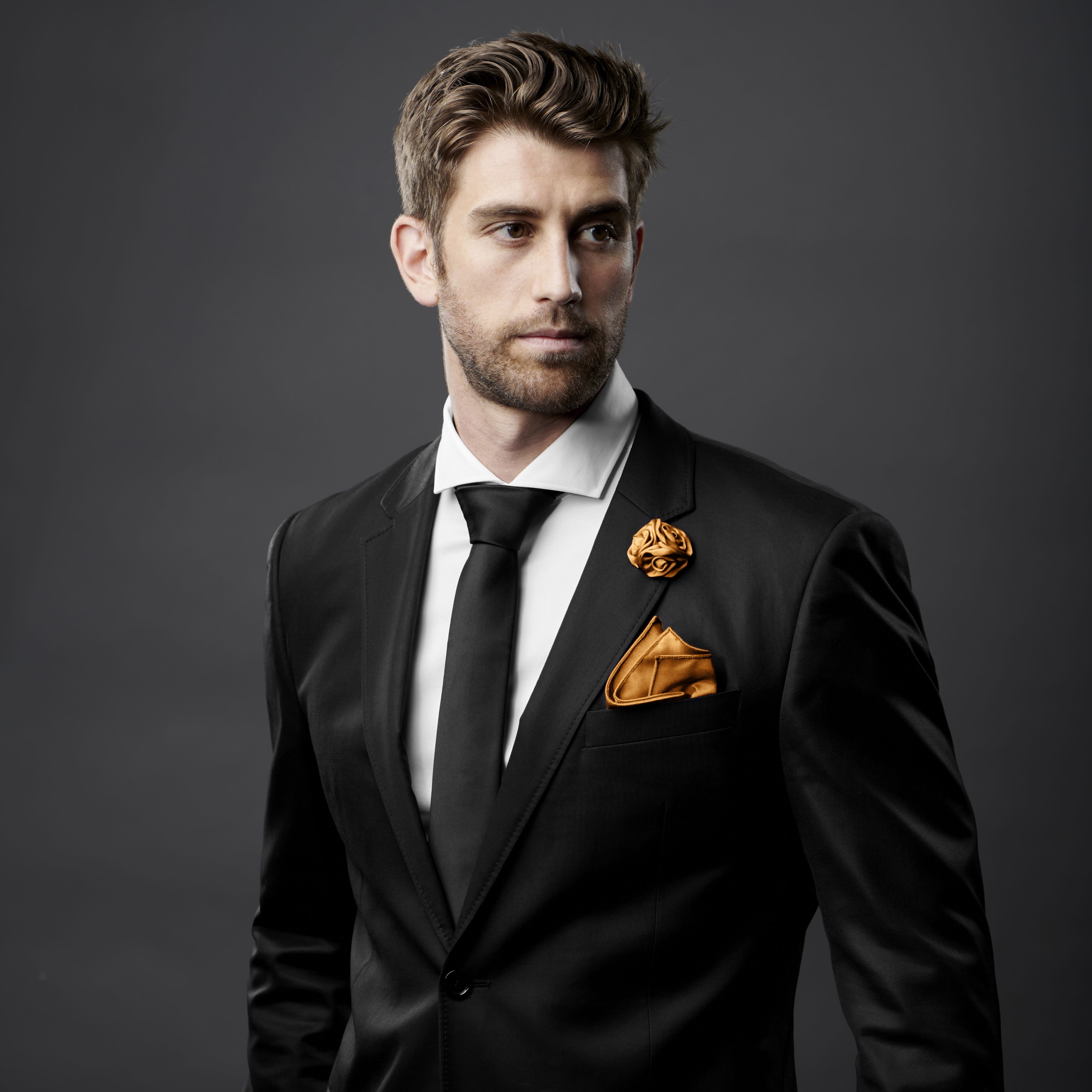 Karamellszínű rózsa hajtókavirág - 5