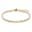 Dazzle | 4mm 14K Gold-plated Crystal Zirconia Tennis Bracelet Dazzle | 4mm 14K Gold-plated Crystal Zirconia Tennis Bracelet
