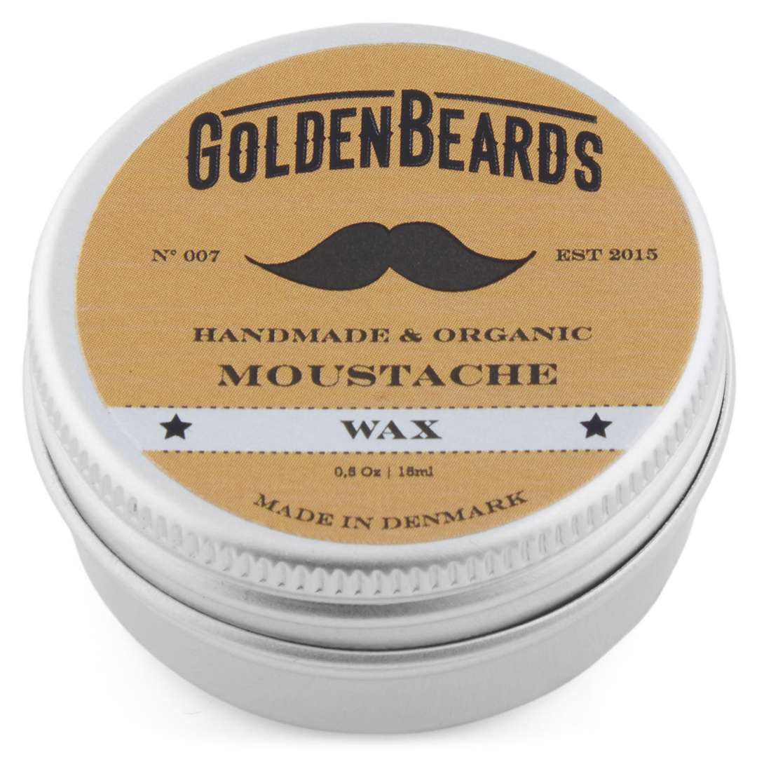 Organic Moustache Wax In stock! Golden Beards