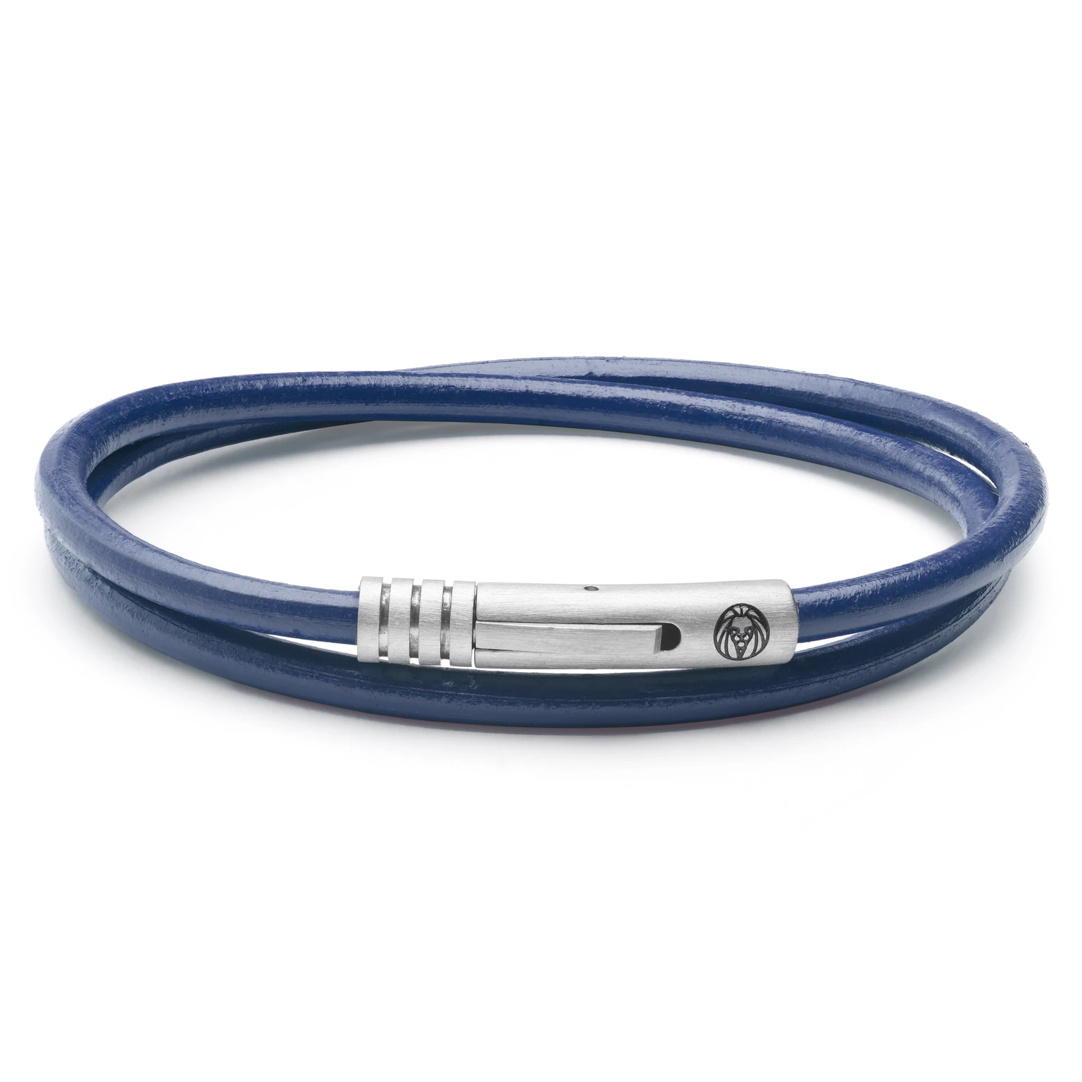 Collins | Marineblaues Lakritz-Kordelarmband Collins | Marineblaues Lakritz-Kordelarmband